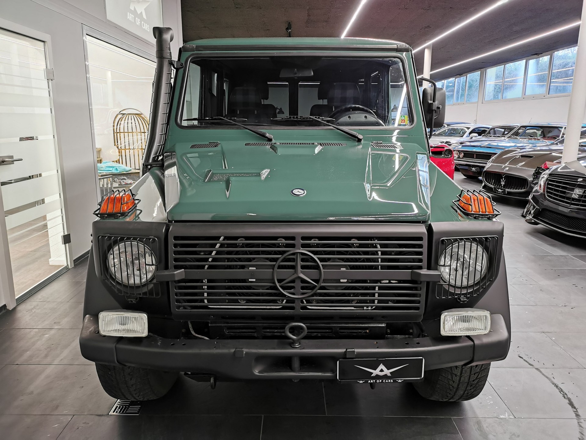 MERCEDES-BENZ G 300 CDI 280 CDI PROFESSIONAL ACHAT GRÜN (AGATA GREEN) PUR EDITION 30 461 KLIMA STANDHEIZUNG-image-1