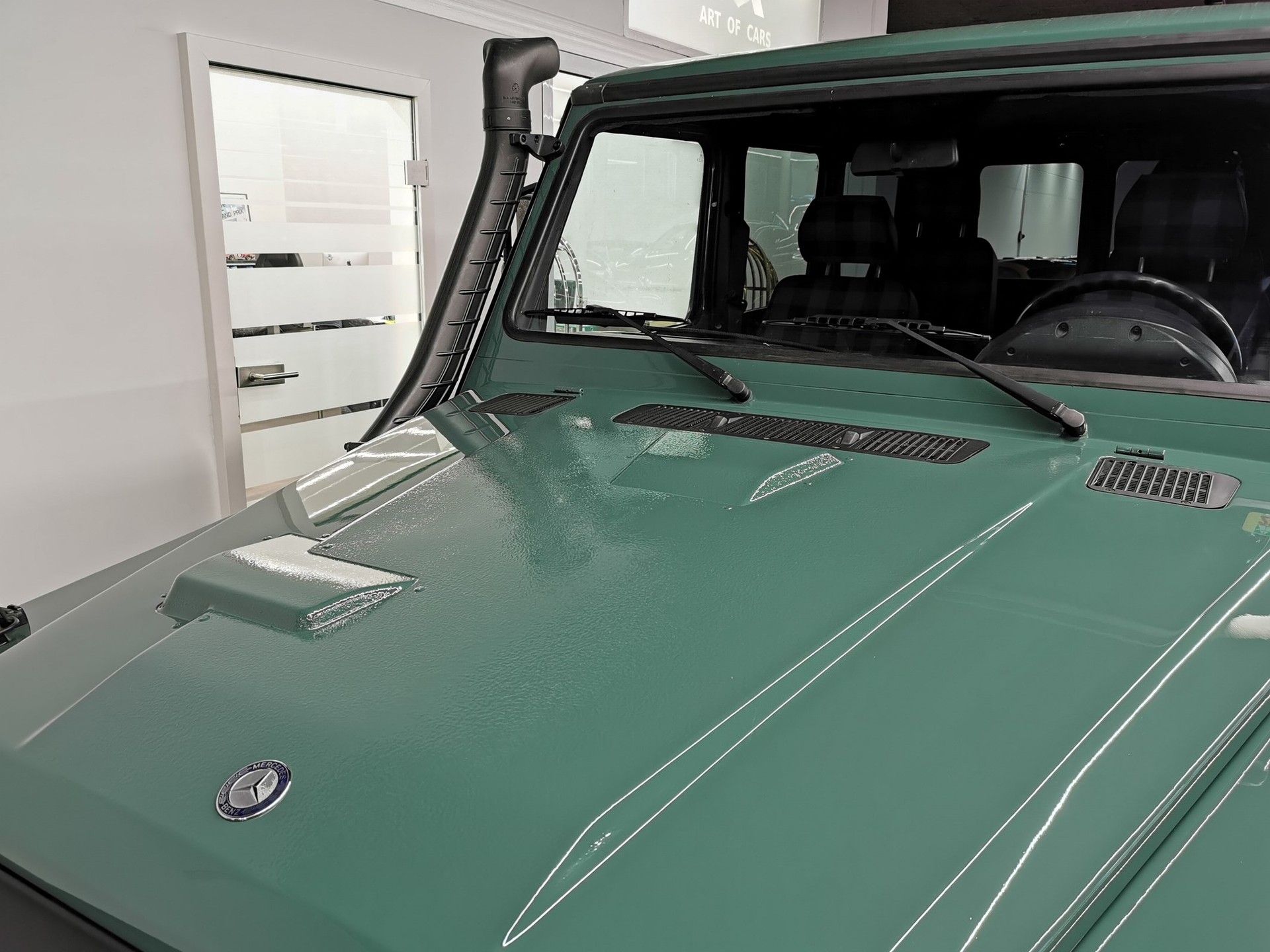 MERCEDES-BENZ G 300 CDI 280 CDI PROFESSIONAL ACHAT GRÜN (AGATA GREEN) PUR EDITION 30 461 KLIMA STANDHEIZUNG-image-13