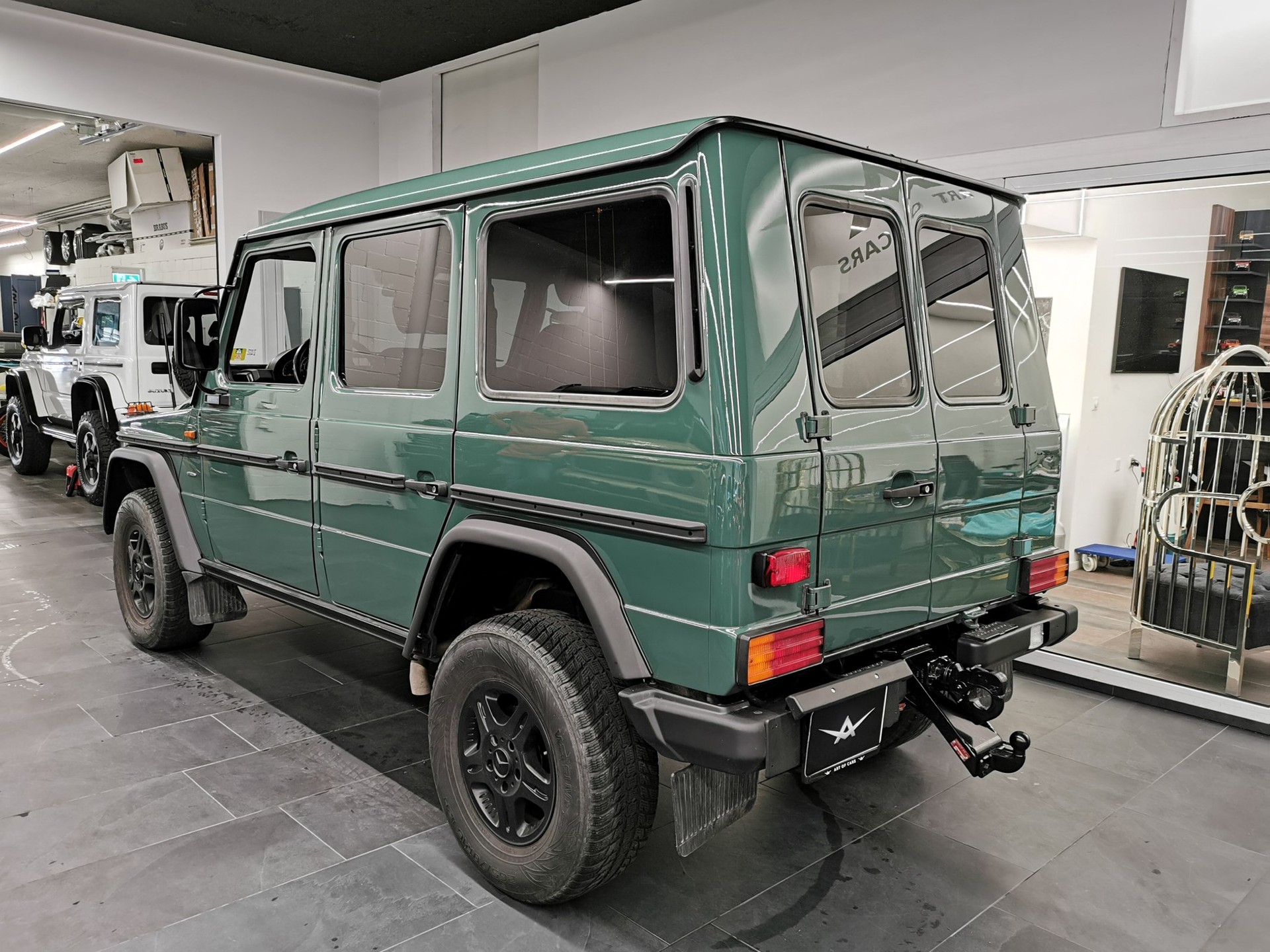 MERCEDES-BENZ G 300 CDI 280 CDI PROFESSIONAL ACHAT GRÜN (AGATA GREEN) PUR EDITION 30 461 KLIMA STANDHEIZUNG-image-4