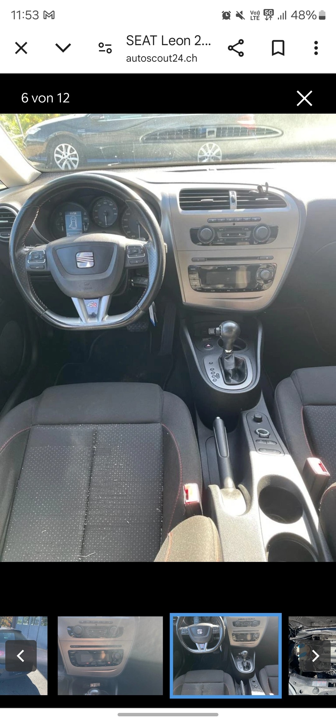 SEAT Leon 2.0 TSI FR DSG À vendre