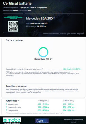 Image MERCEDES-BENZ EQA-250 EQA 250 AMG Line AMG Line