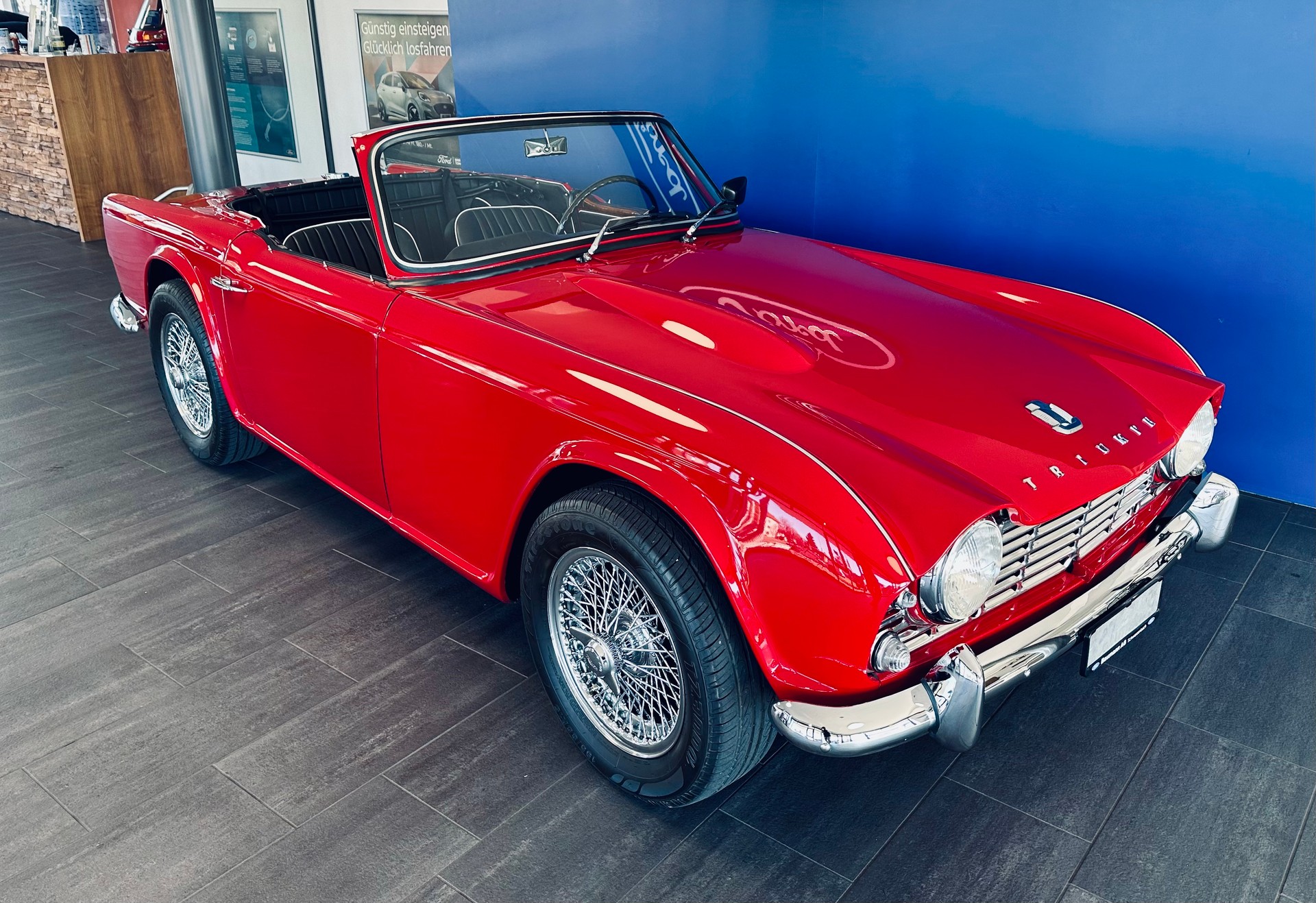 TRIUMPH TR4A  LHD "Overdrive"-image-0
