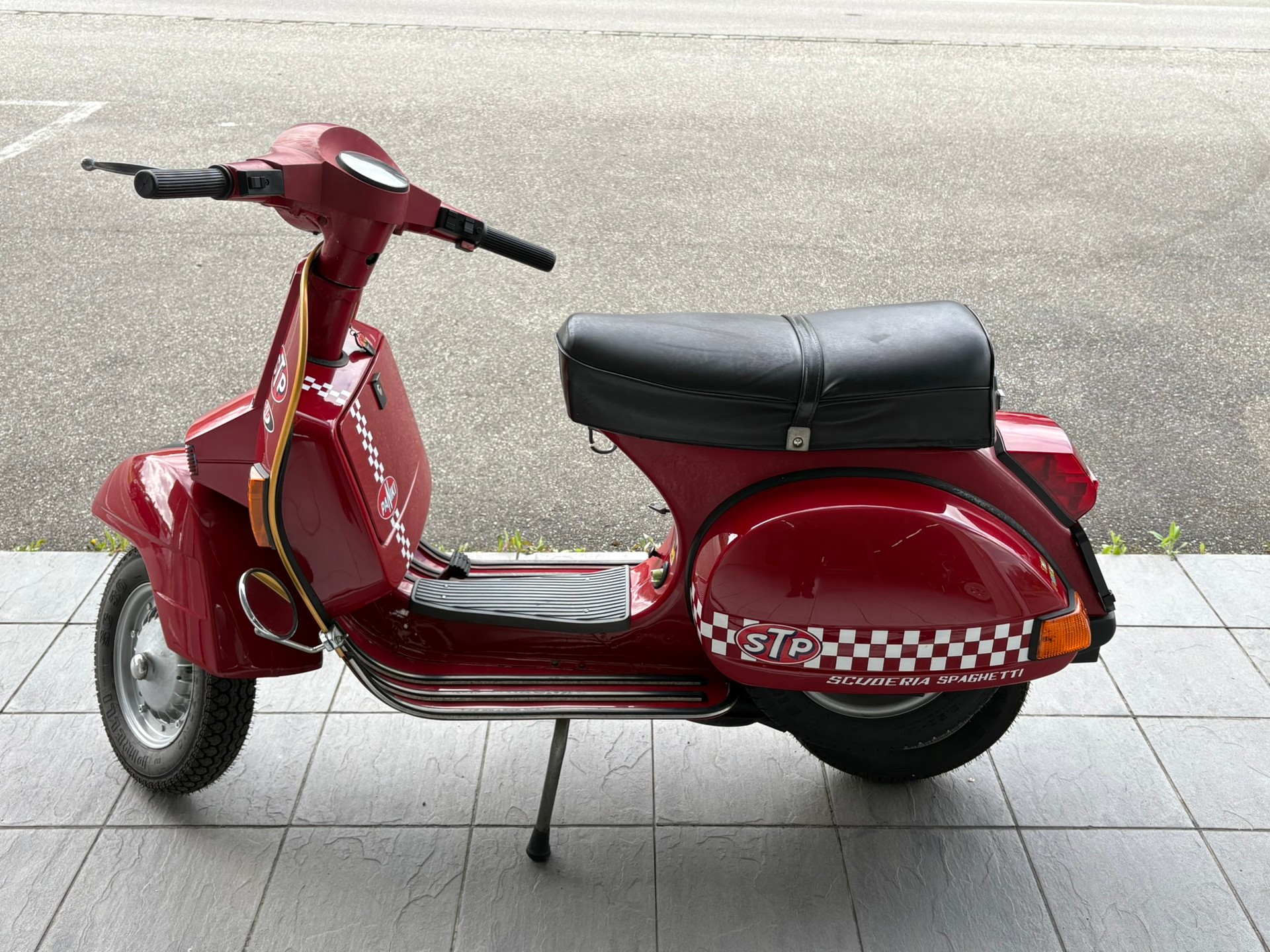 Primavera Arcobaleno Restauro Px 125 Protezione Posteriore Vespa