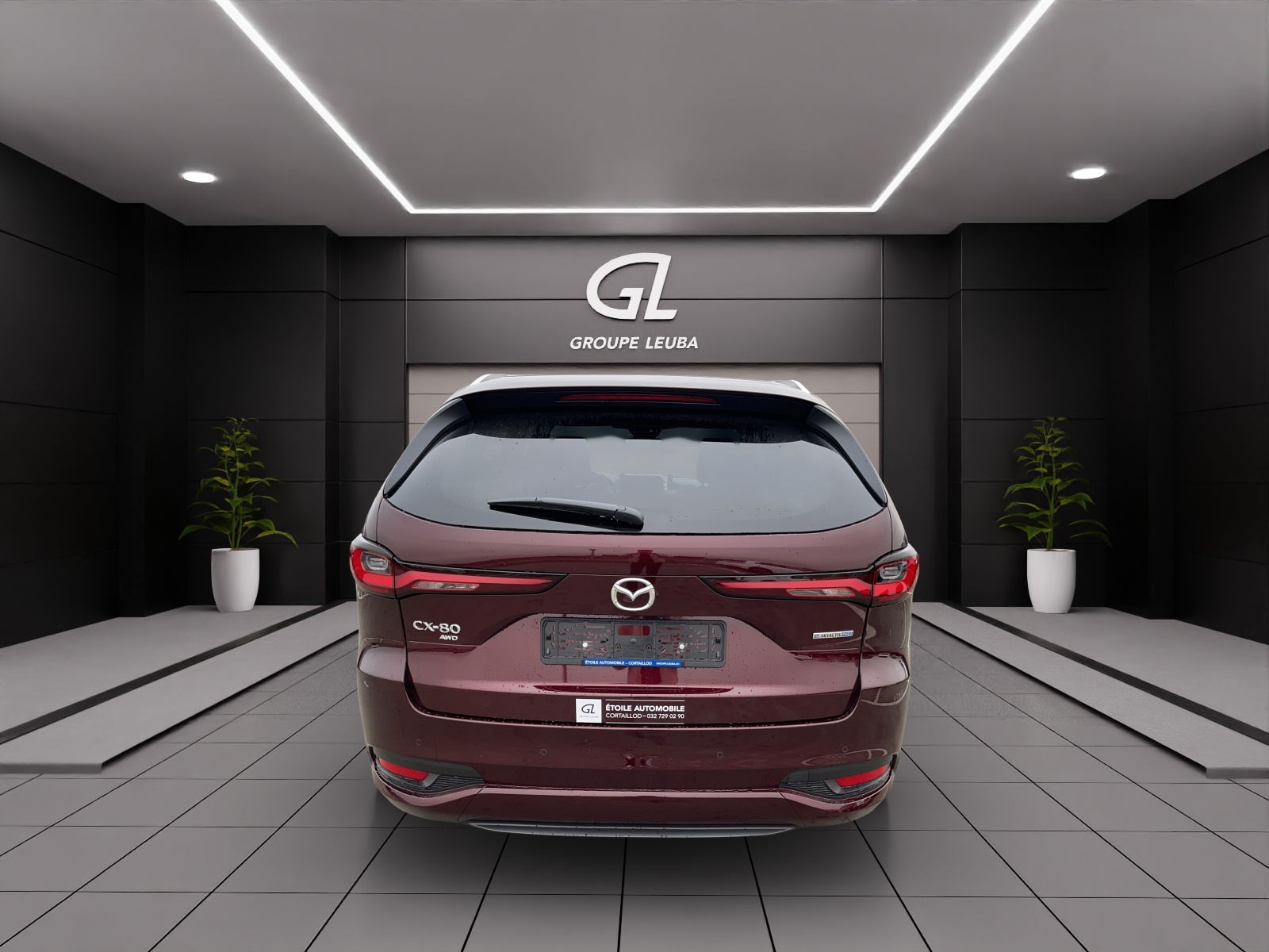 Image MAZDA CX-80 CX-80 e-Skyactiv PHEV 327 AWD Homura Plus