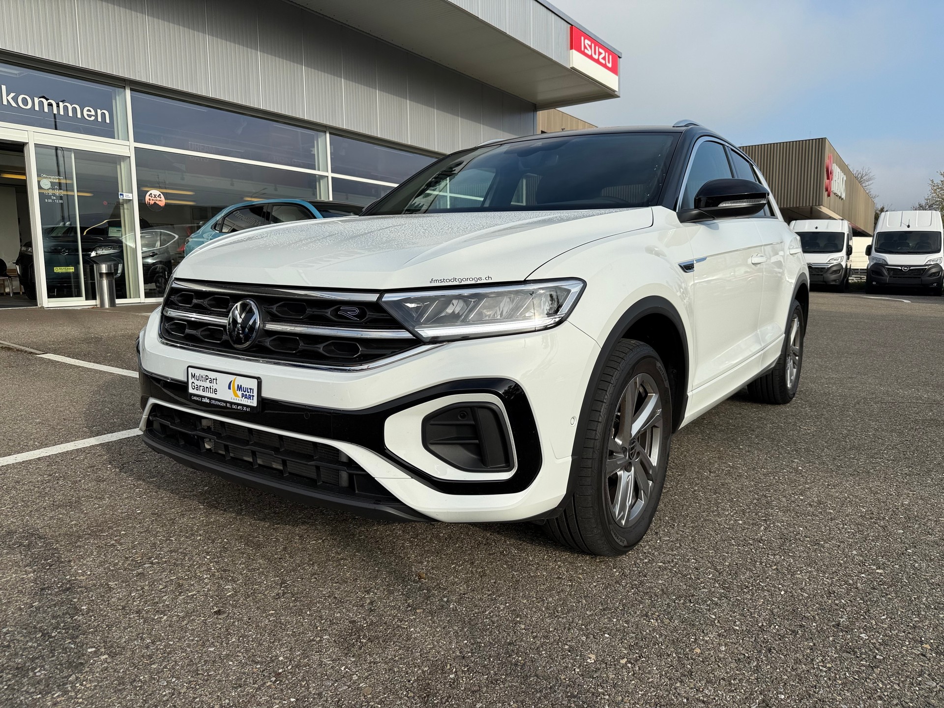 VW T-Roc 1.5 TSI EVO R-Line DSGNur bei Garage Zöllig - Finanzierung OHNE Zins möglich 4 JAHRE WERKSGARANTIE-image-1