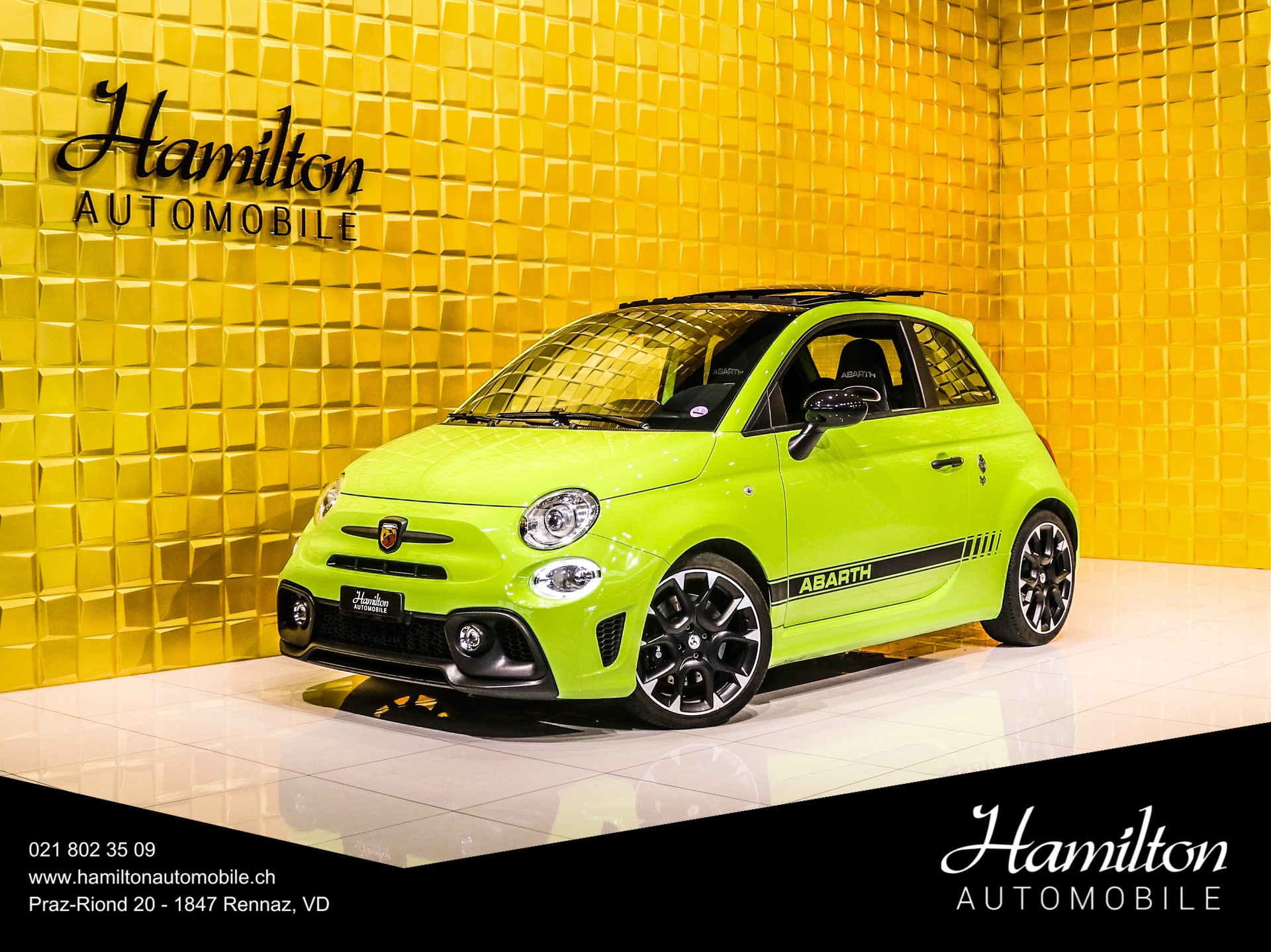 FIAT 595 Abarth Turbo Competizione Dualogic 70th Anni. AKRAPOVIC
