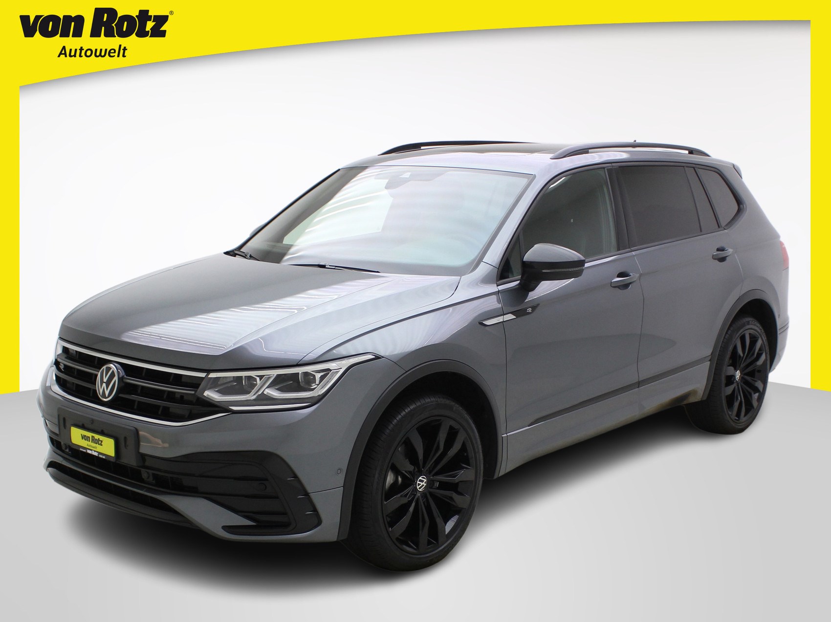VW TIGUAN 2.0 TSI DSG R-Line Black Style 4Motion **Leder/Sitzbelüftung/Anhängerkupplung/Standheizung**