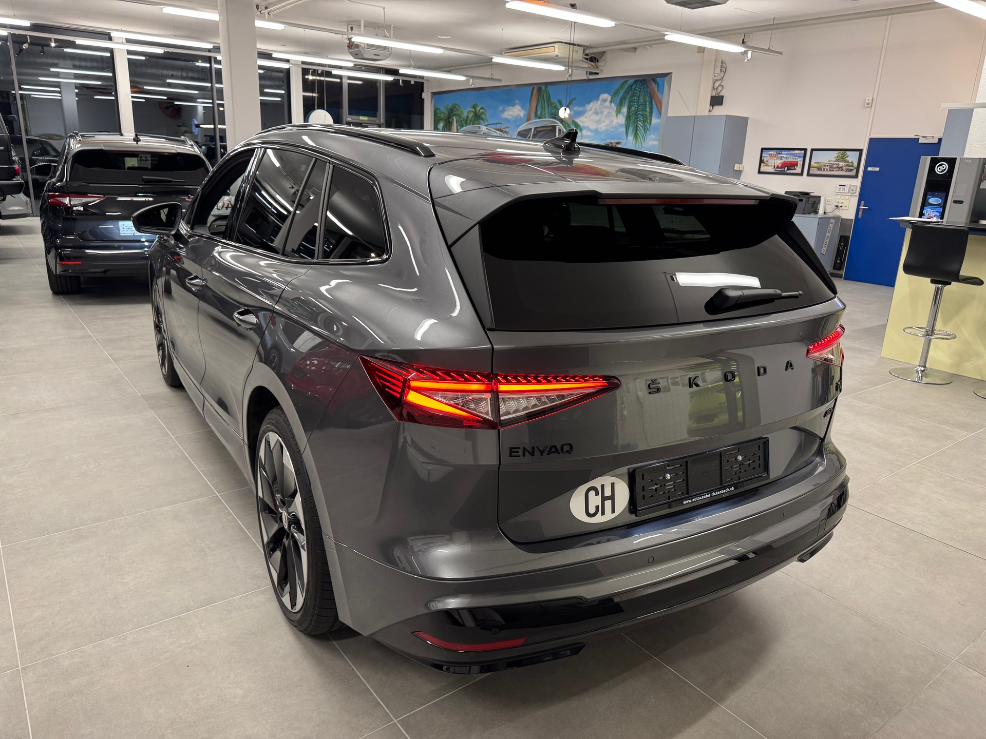SKODA Enyaq iV 80x Sondermodel *SportLine* ((265PS)) *Neupreis 64'360.-*-image-8