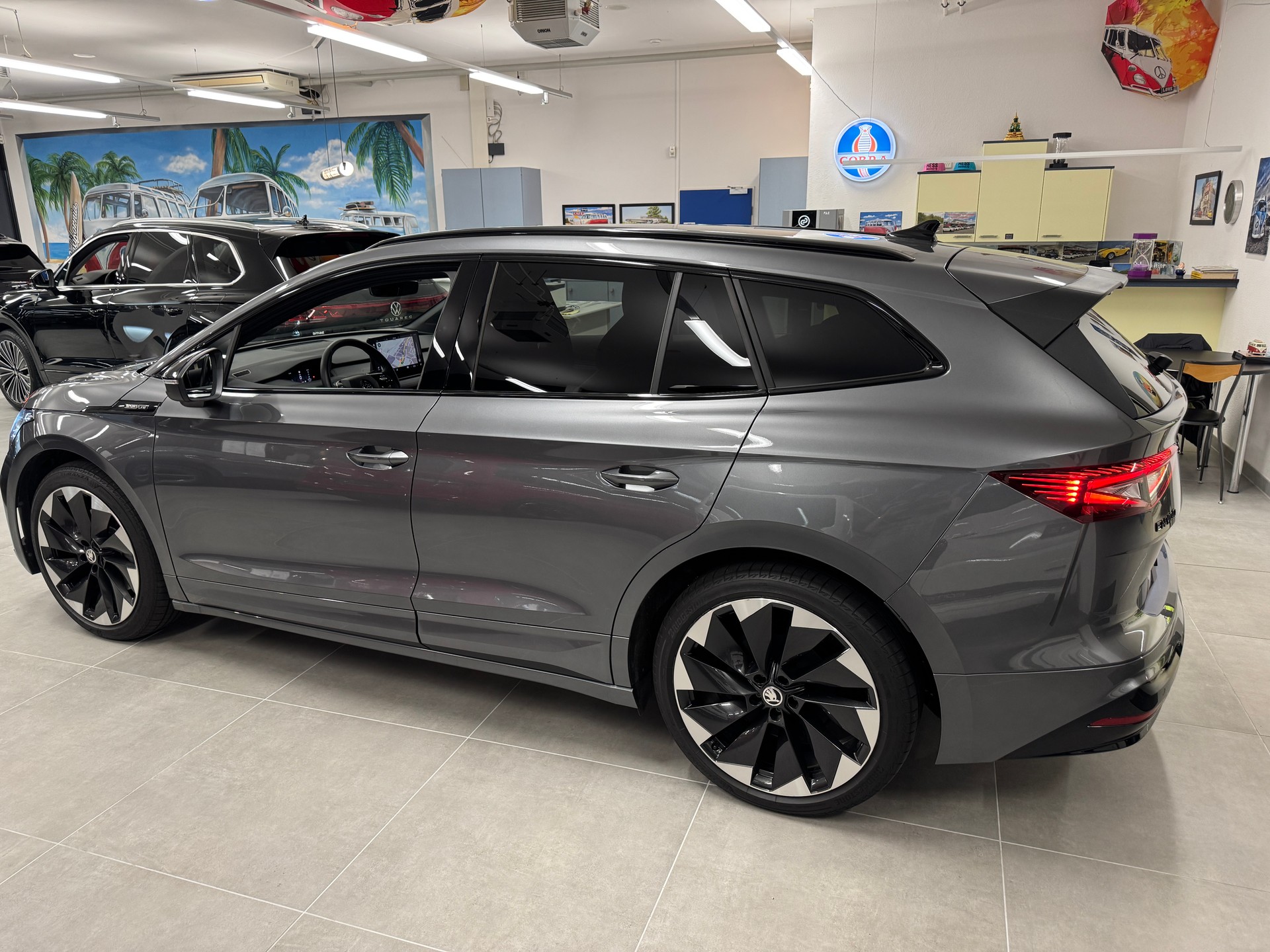 SKODA Enyaq iV 80x Sondermodel *SportLine* ((265PS)) *Neupreis 64'360.-*-image-9