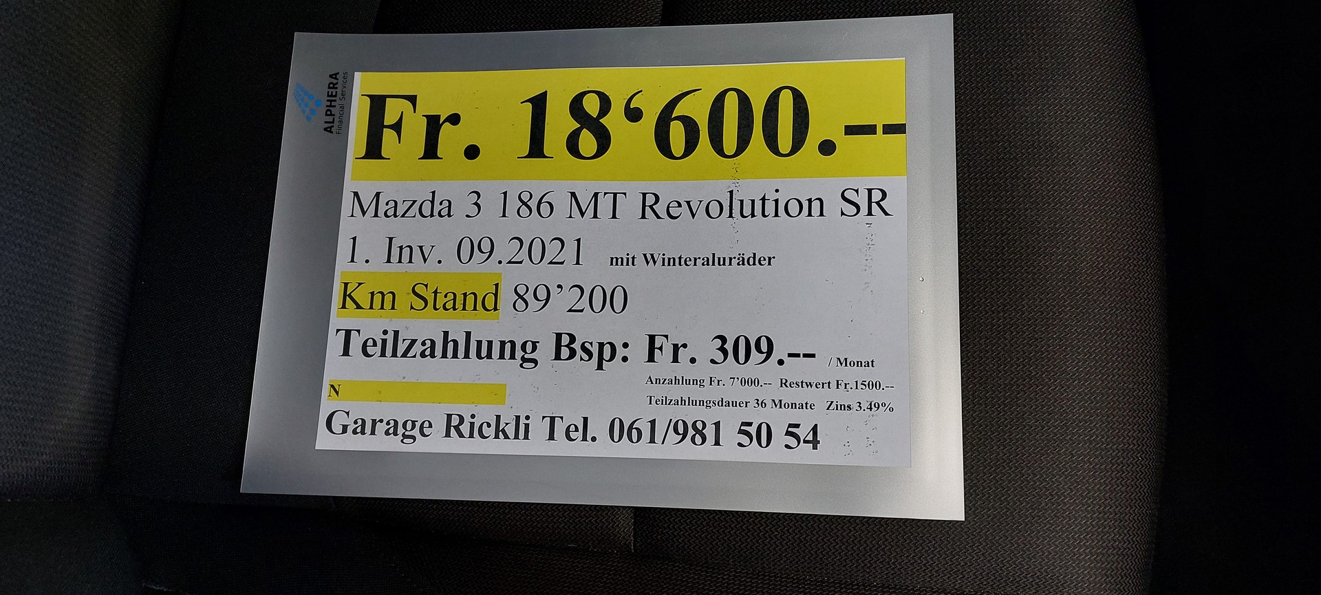 MAZDA 3 Hatchback 2.0 186 Revolution-showroom-element-3