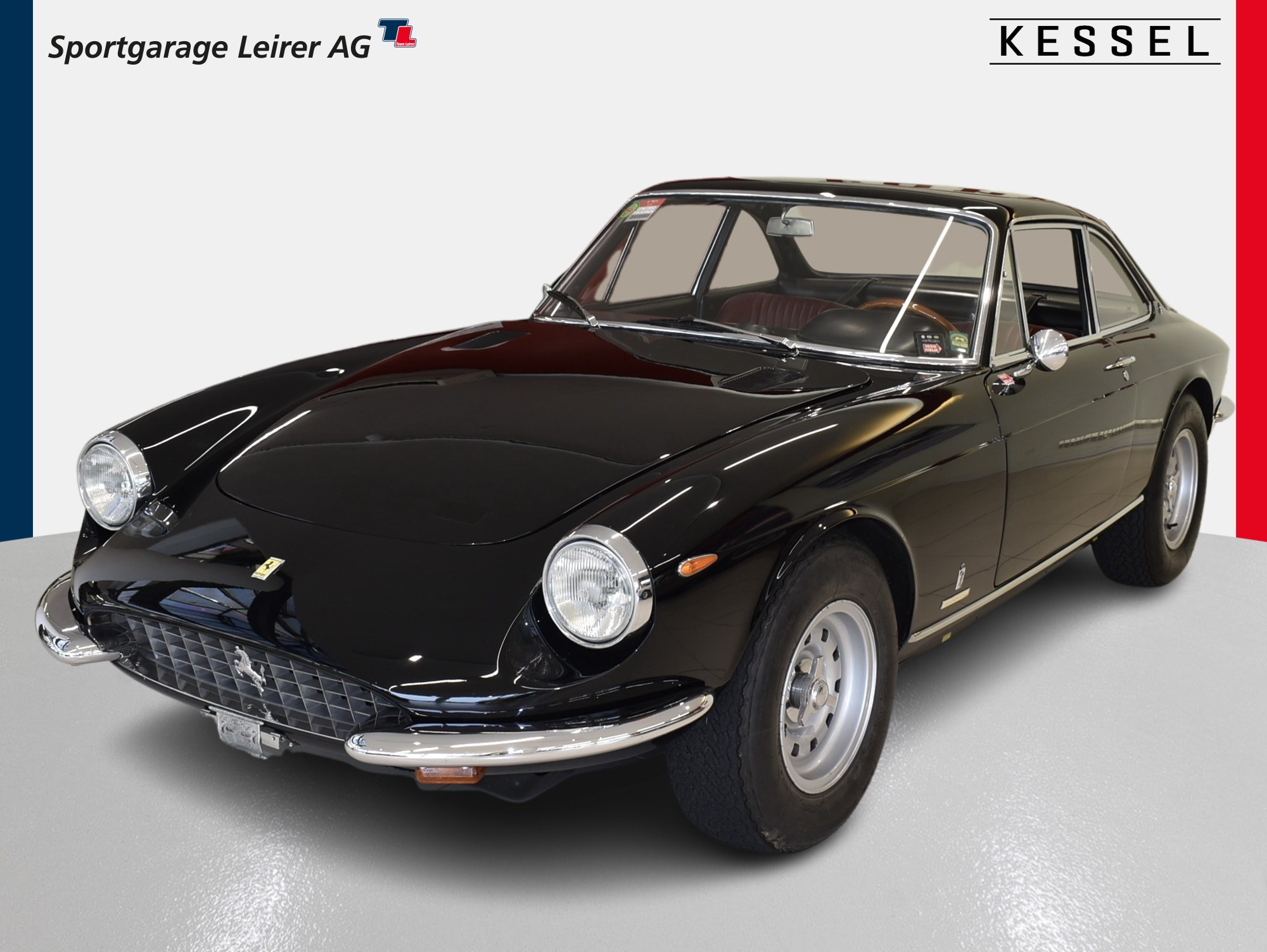 Looksmart LS143B - Ferrari 365 GTC/4 1971 - Bleu Métal - 1/43 - Occasion