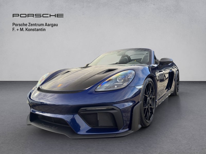 Porsche 718 Spyder RS PDK mit Weissach-Paket