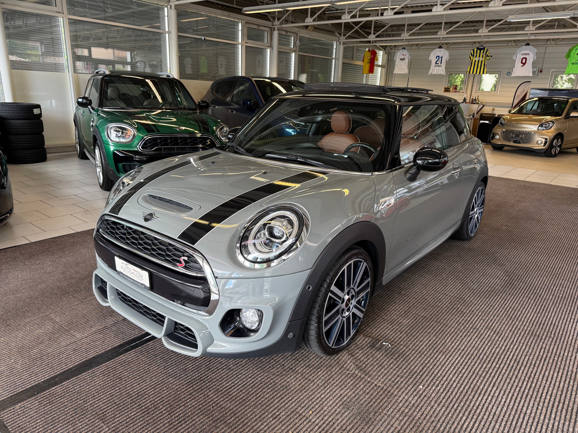 MINI Cooper SD Steptronic | CH Fahrzeug | Leder Braun | John Cooper Works | Panorama | Head Up |