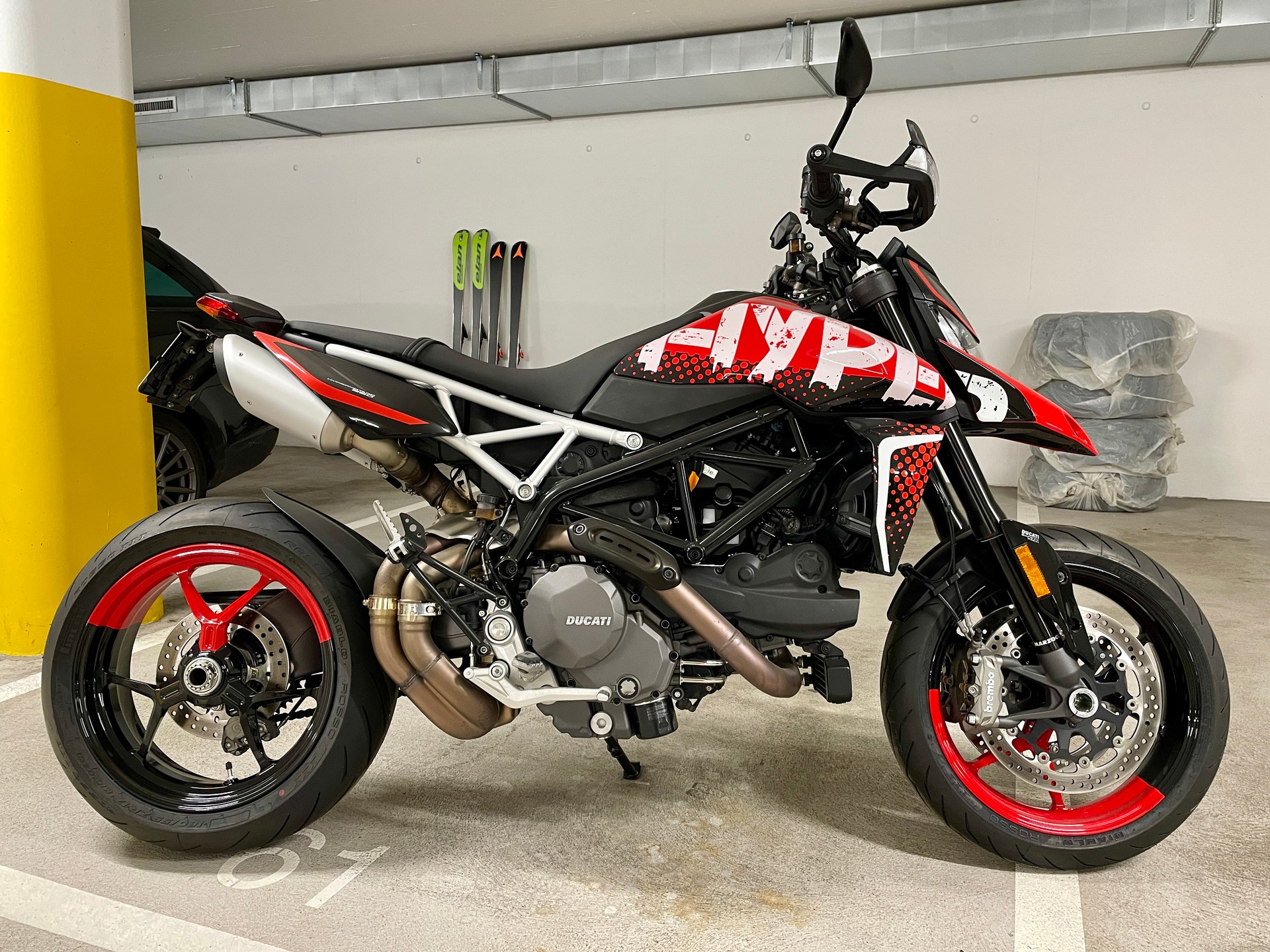 Motorcycle Hypermotard 821 Sp Usata Hypermotard 821