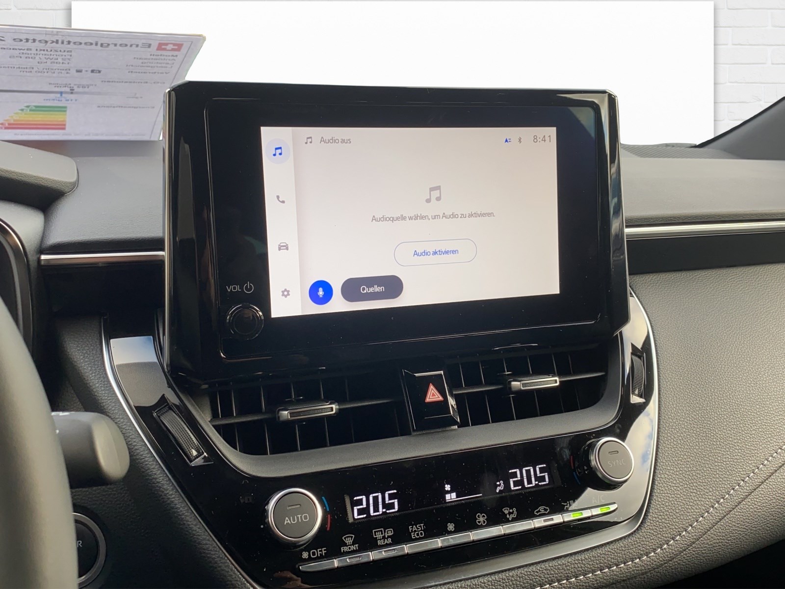 SUZUKI Swace 1.8 Compact Top Hybrid-image-7