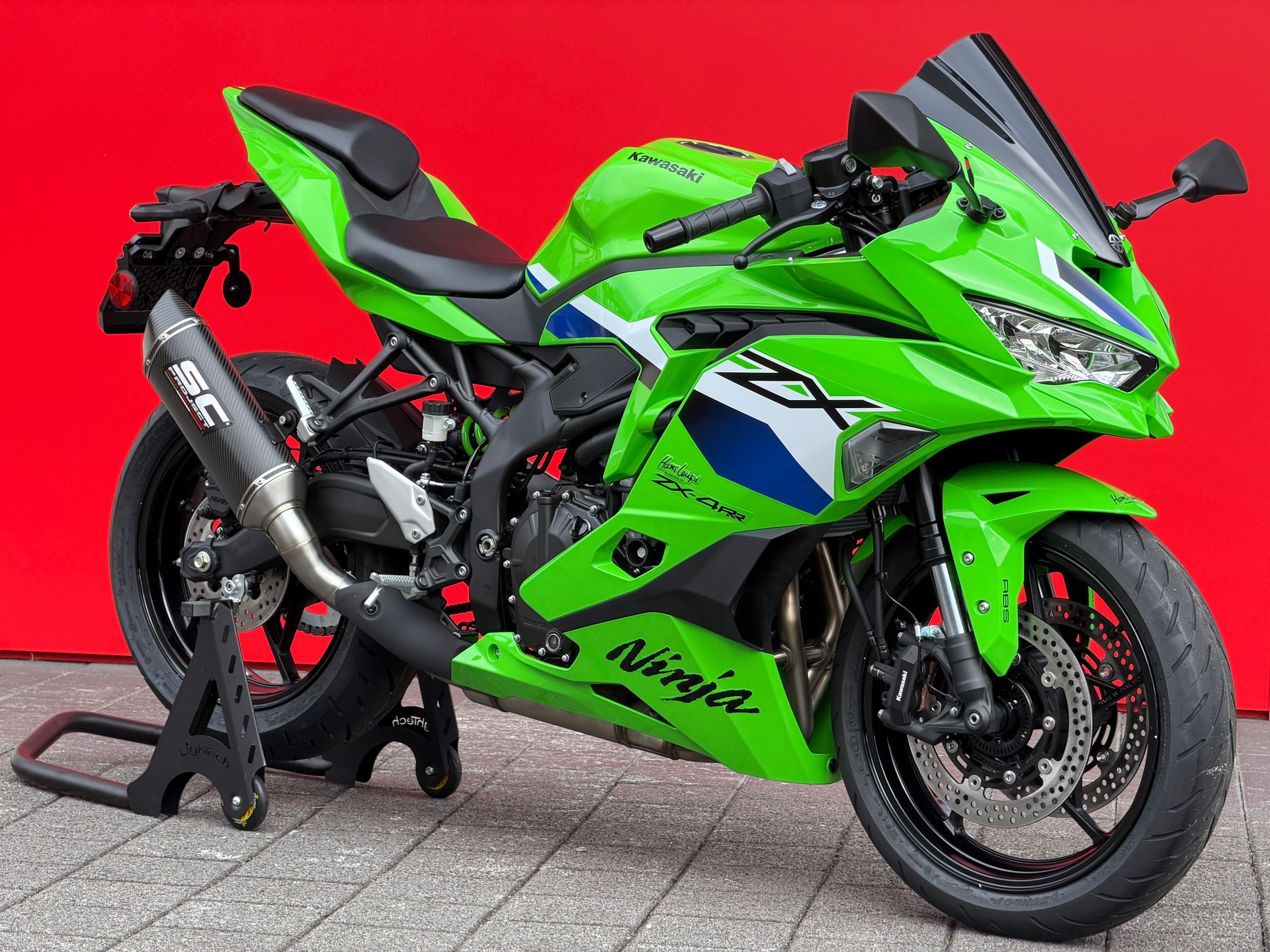 チョロＱ　350 NO.70 Logo Green KAWASAKI Ninja ZX-4RR (35kW) Kaufen