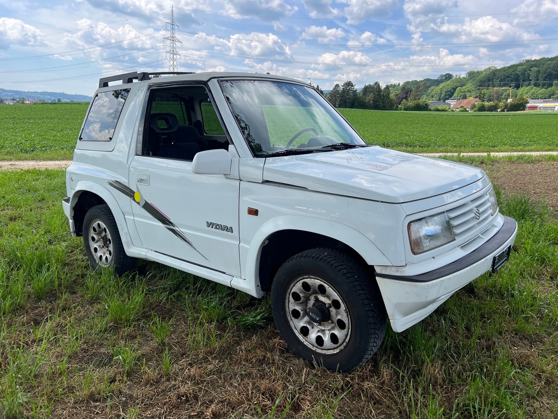 SUZUKI FRISCH AB MFK !! VITARA 1.6 CABRIO JLX+PP MIT HARD TOP. AB SERVICE AB MFK. NETTO 7`990.-