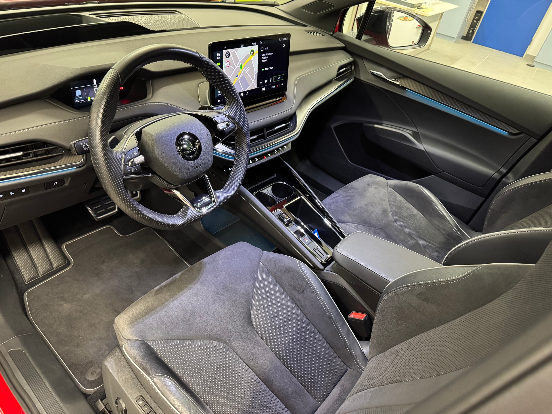 SKODA Enyaq iV 80x Sondermodel *SportLine* ((265PS)) *Neupreis 66'860.-*-image-13
