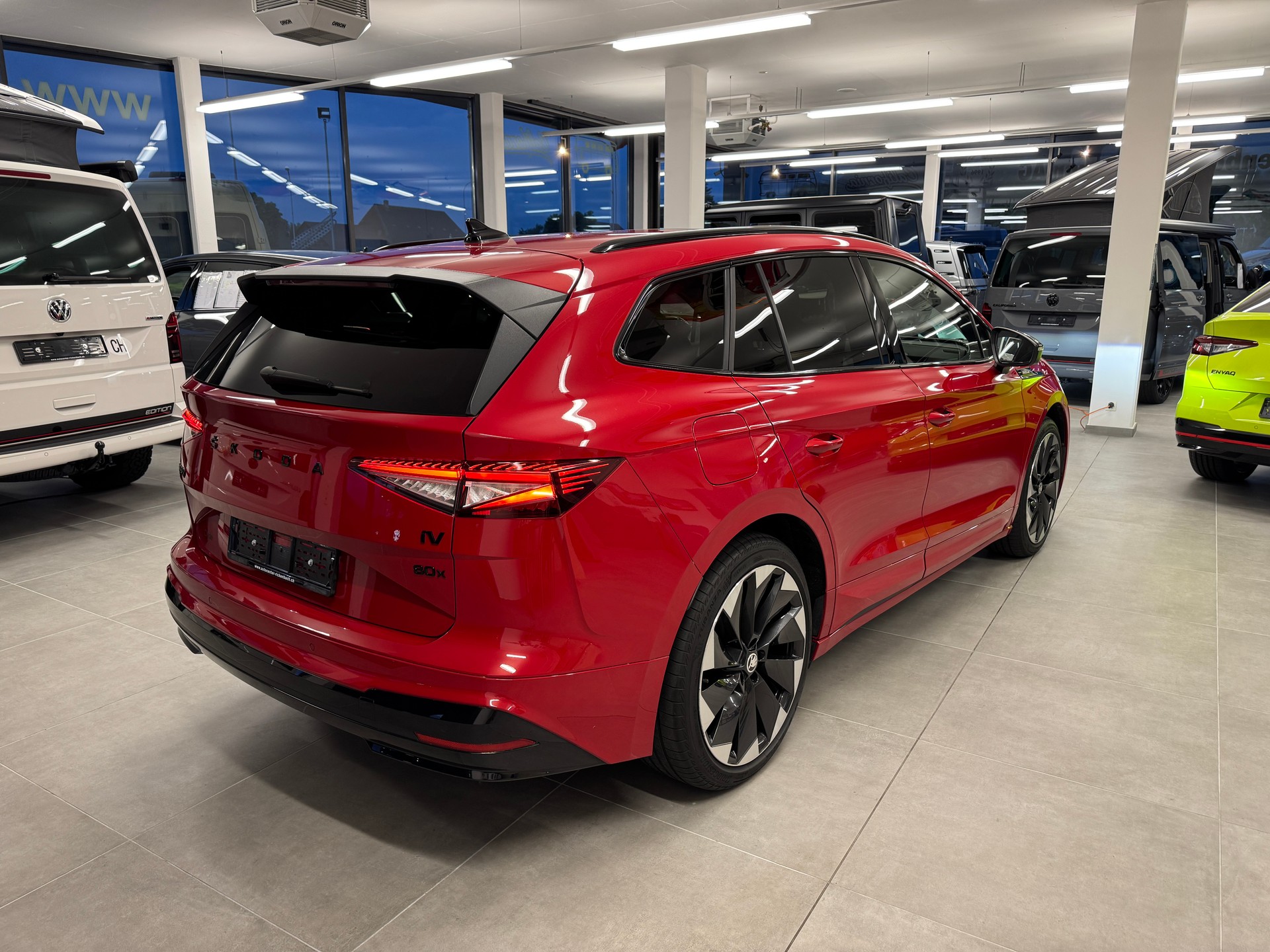 SKODA Enyaq iV 80x Sondermodel *SportLine* ((265PS)) *Neupreis 66'860.-*-image-9