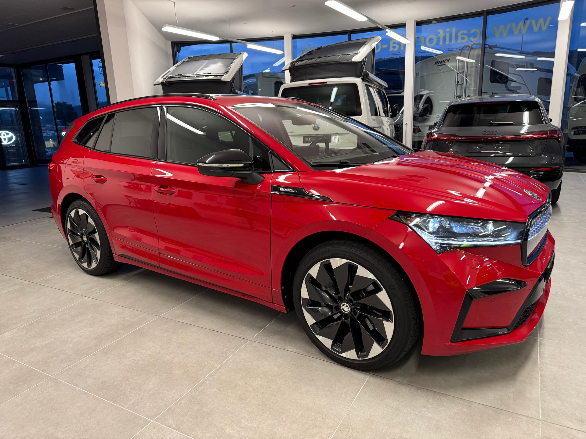 SKODA Enyaq iV 80x Sondermodel *SportLine* ((265PS)) *Neupreis 66'860.-*-image-8