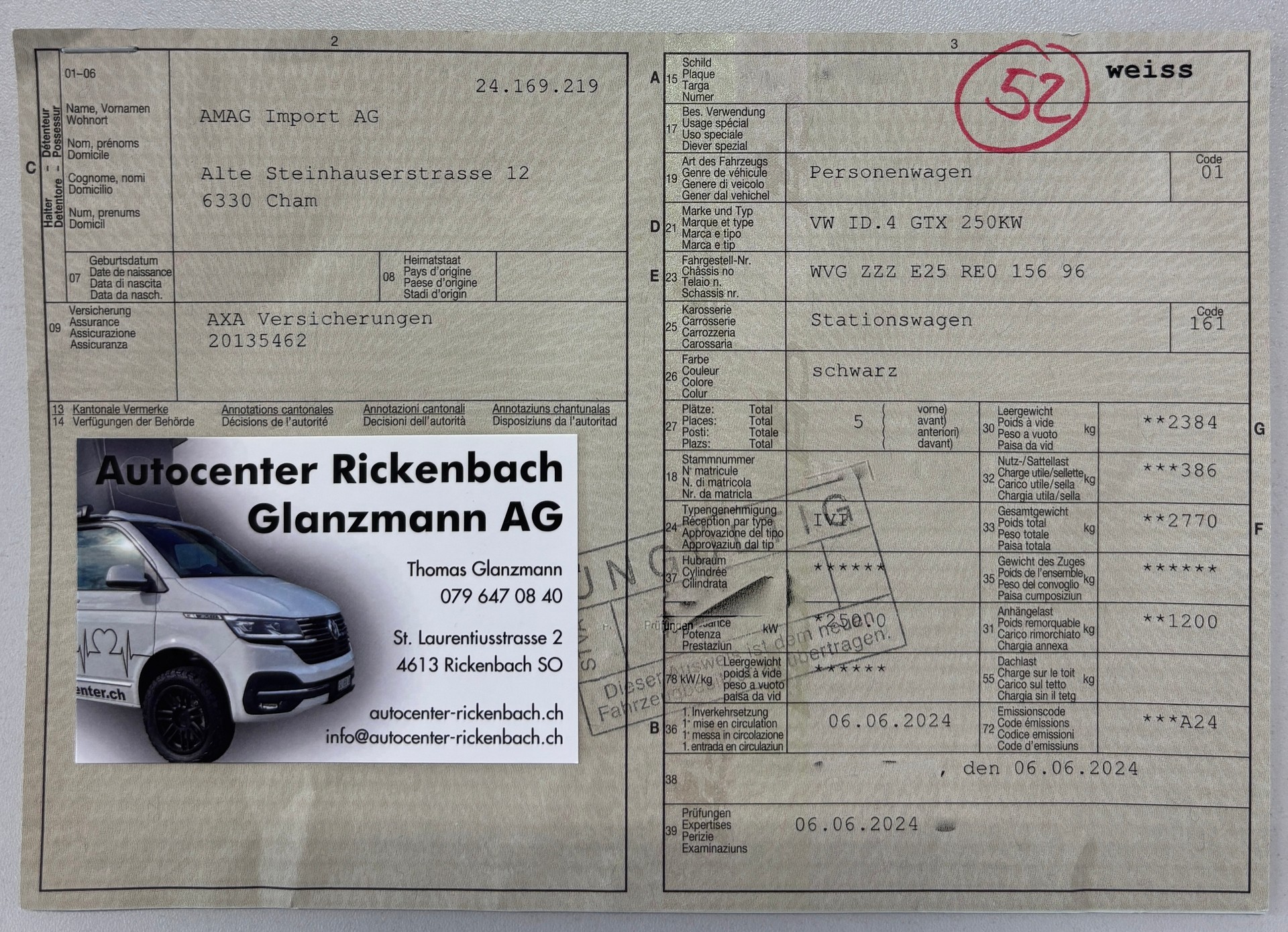 VW ID.4 GTX 77 kWh 4Motion (340PS) *Np.83'530.-* AHK PanoDach el.Sitze mit Memory🇨🇭CH Auslieferung-image-24