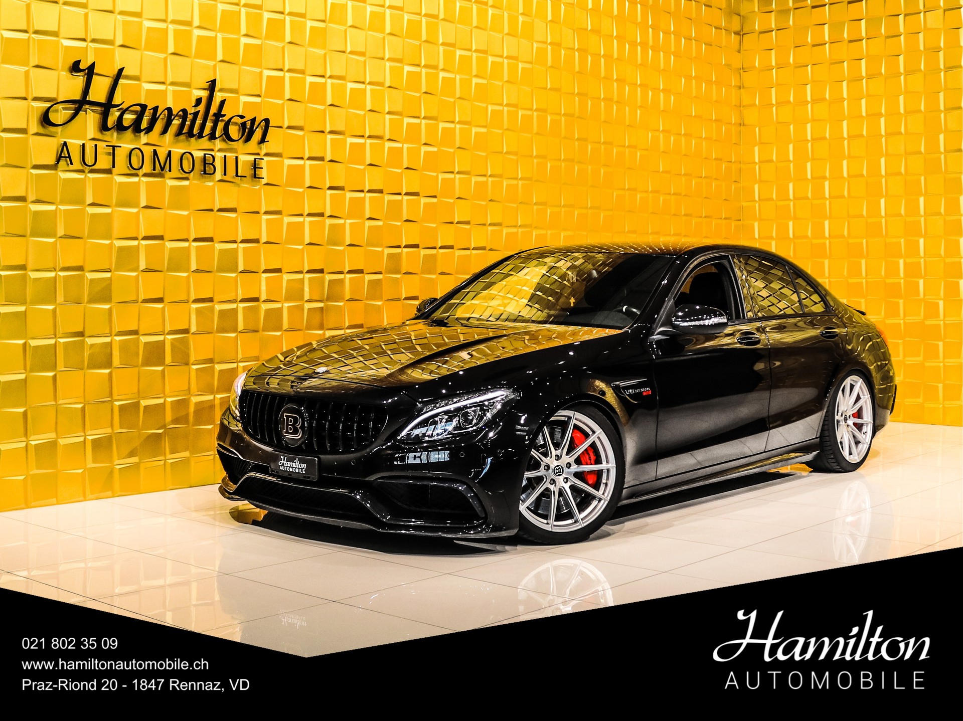 MERCEDES-BENZ C 63 S AMG Speedshift Brabus Kit