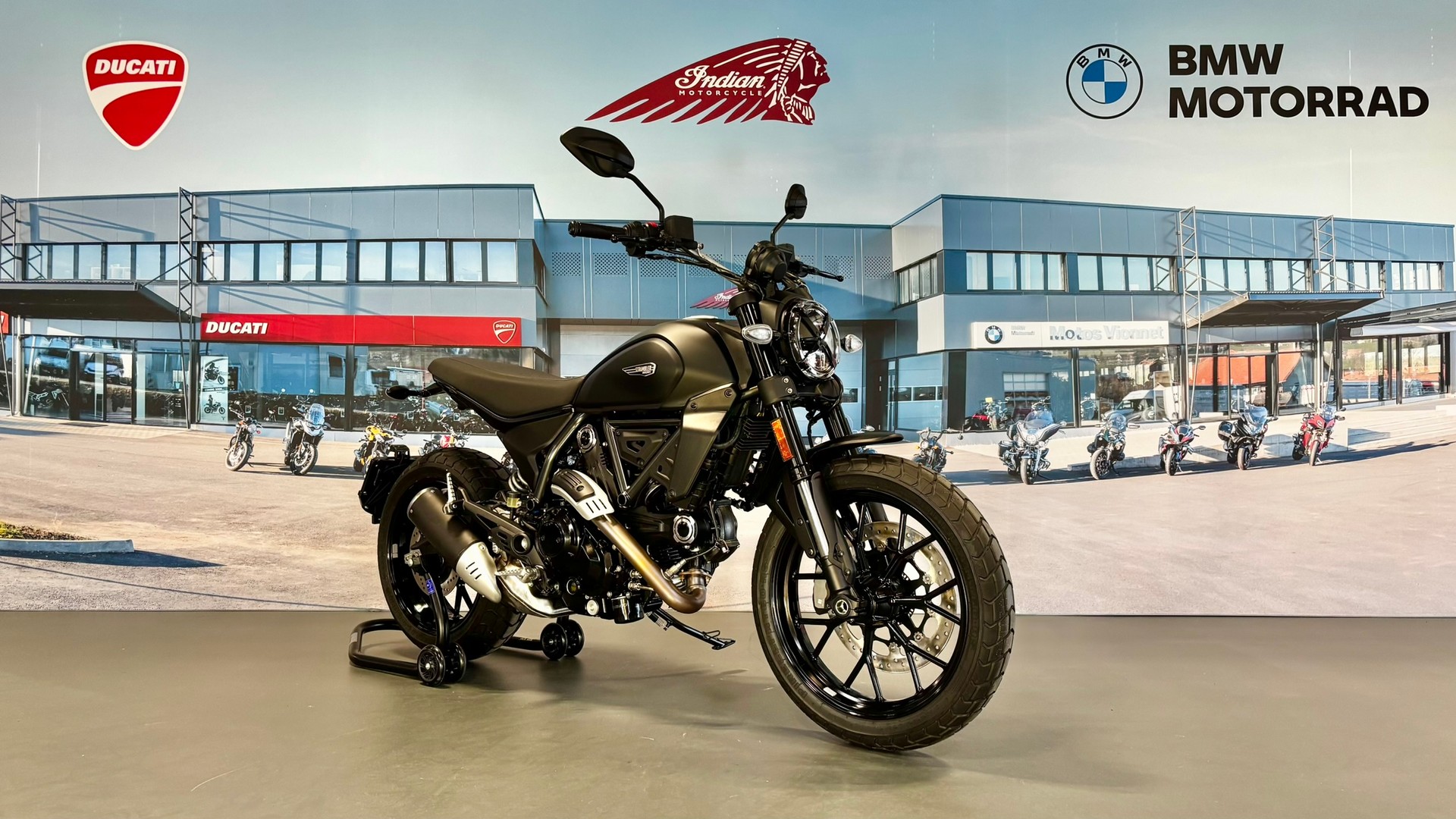 Exhaust Ducati Scrambler 800 Icon Dark 2021 Ducati Scrambler 800