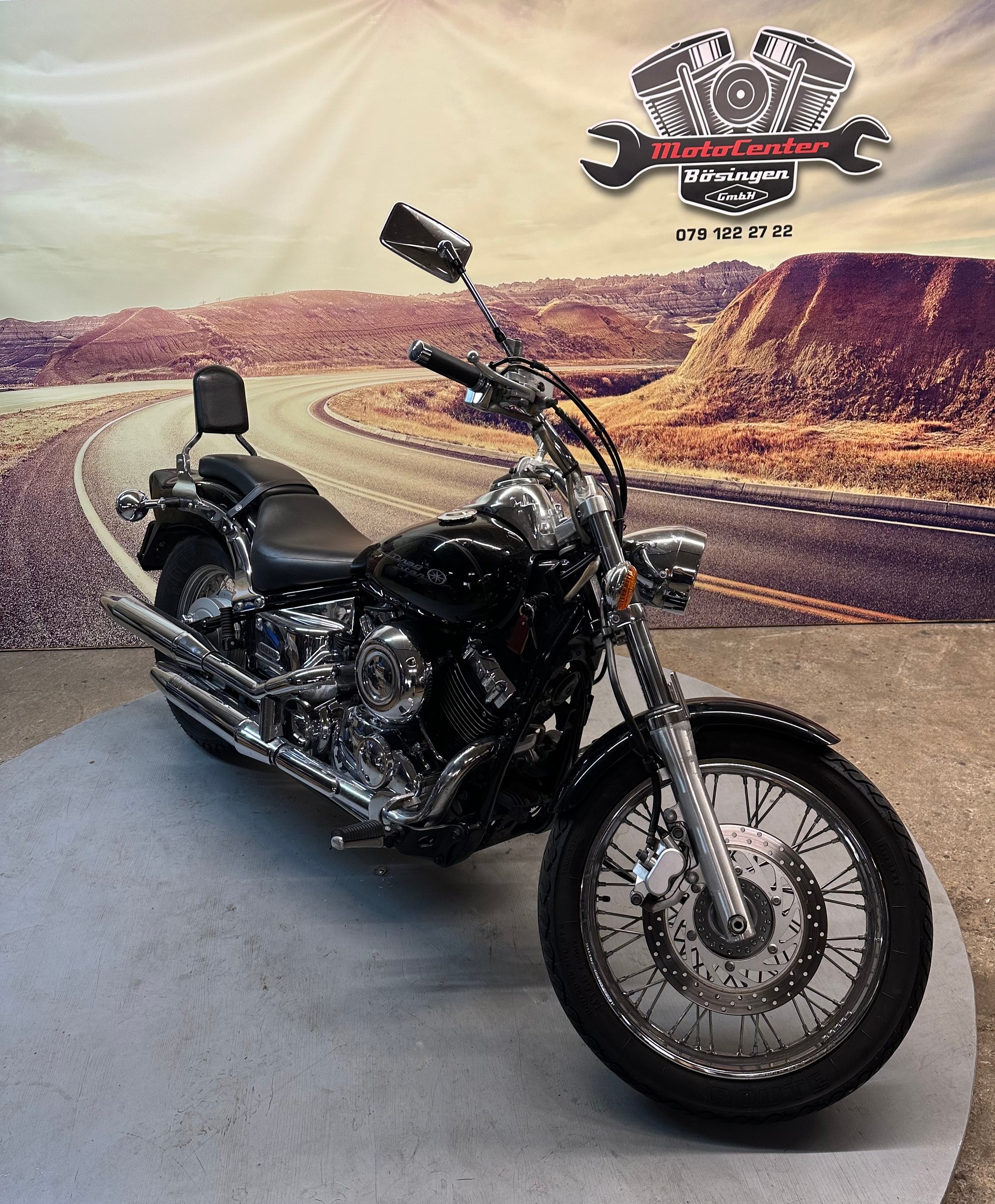 Motorcycle Yamaha 650 Dragstar Usata Chopper Drag Star Usata