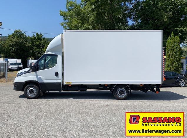 IVECO Daily 35S18 HI-MATIC Koffer mit Hebebühne