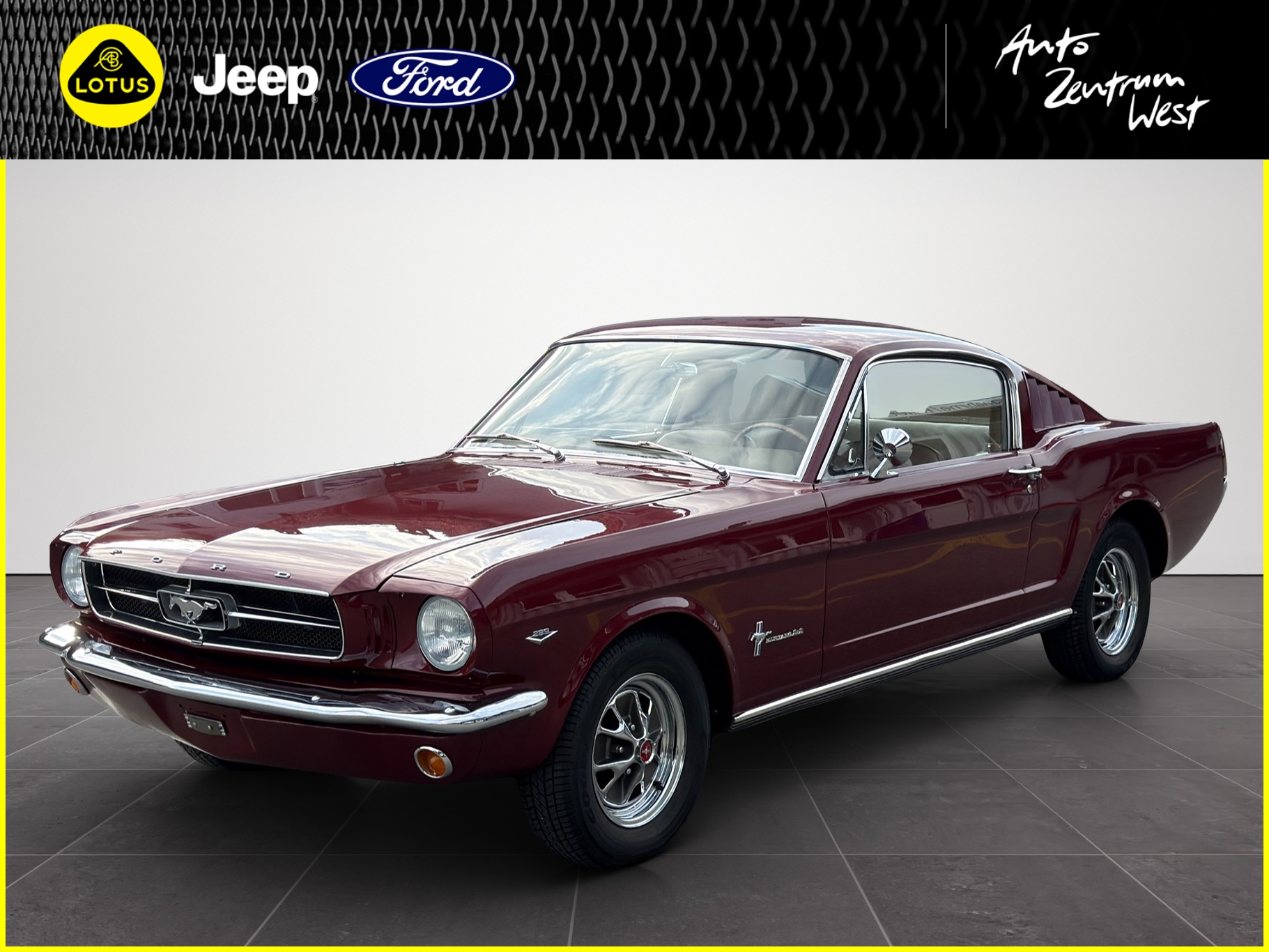 FORD Fastback 1965 289 (CoupÃ©)