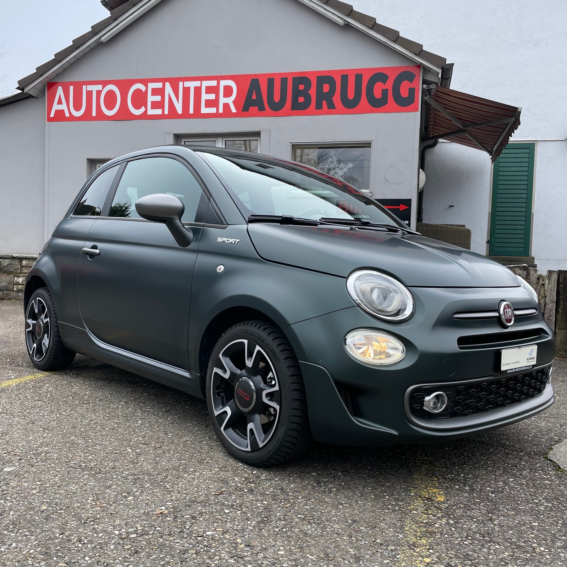 FIAT 500C 1.0 N3 MildHybrid Sport *GRÜN MATT*