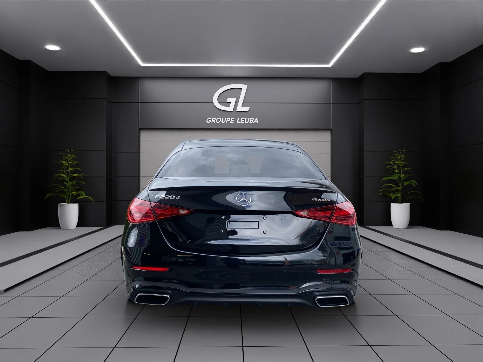 MERCEDES-BENZ C 220 d 4 Matic Swiss Star-showroom-element-3