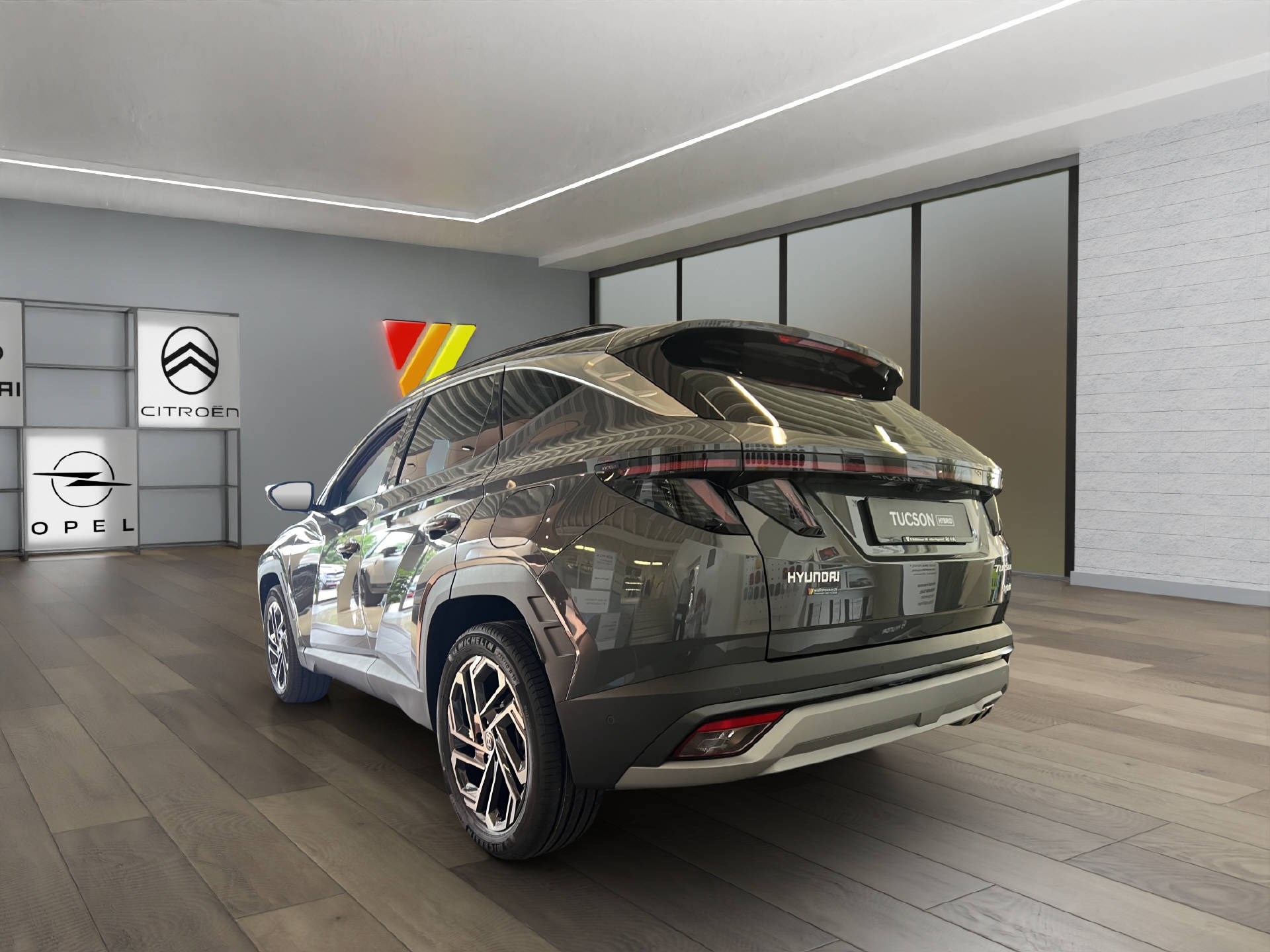 HYUNDAI Tucson 1.6 T-GDi HEV Vertex 4WD-image-5