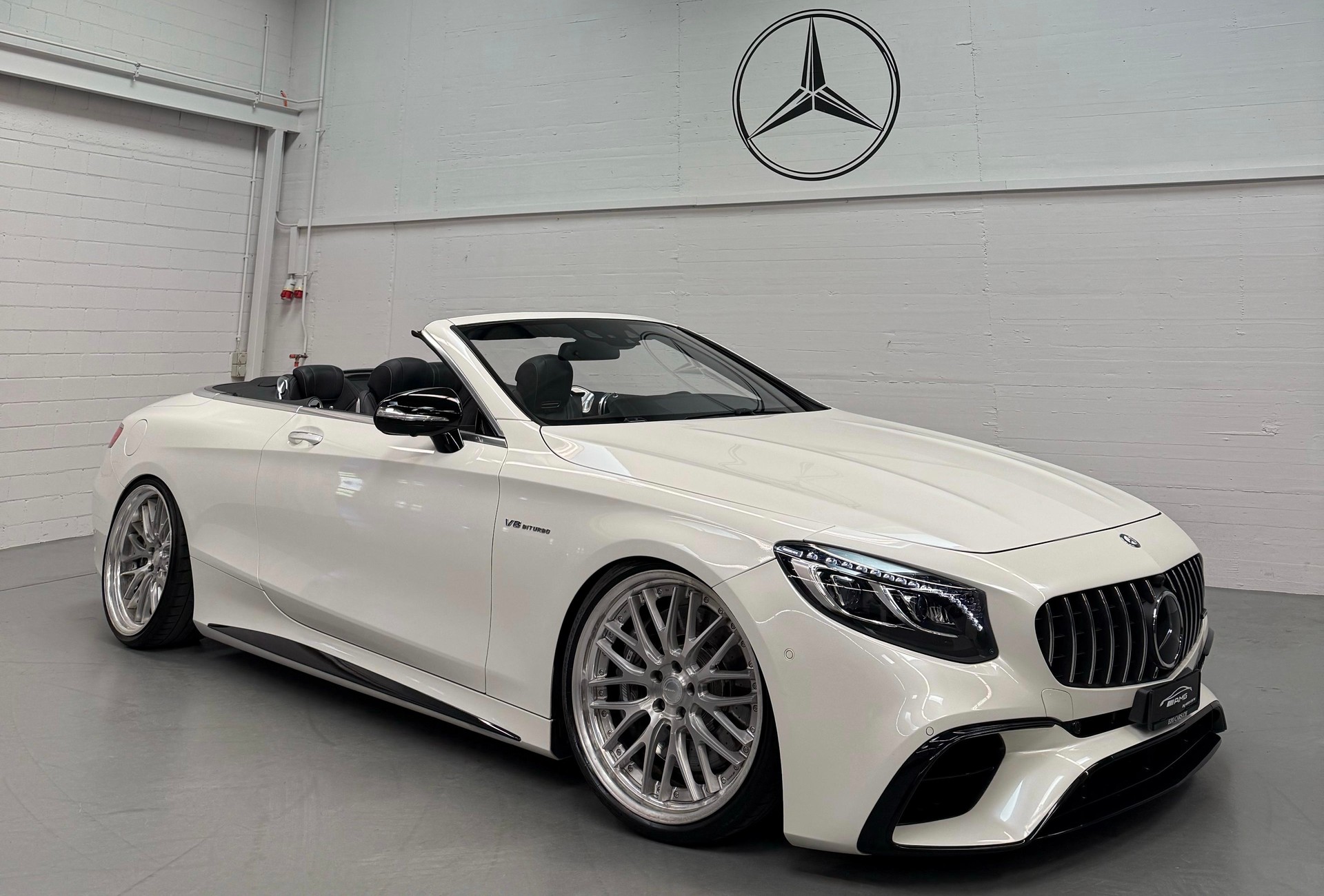 MERCEDES-BENZ S 63 AMG Cabriolet 4Matic Limited White Black Performance Speedshift MCT Facelift Umbau CH-Fahrzeug 720PS