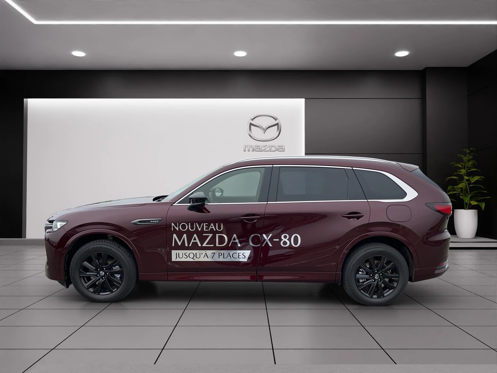 Image MAZDA CX-80 CX-80 e-Skyactiv PHEV 327 AWD Homura Plus