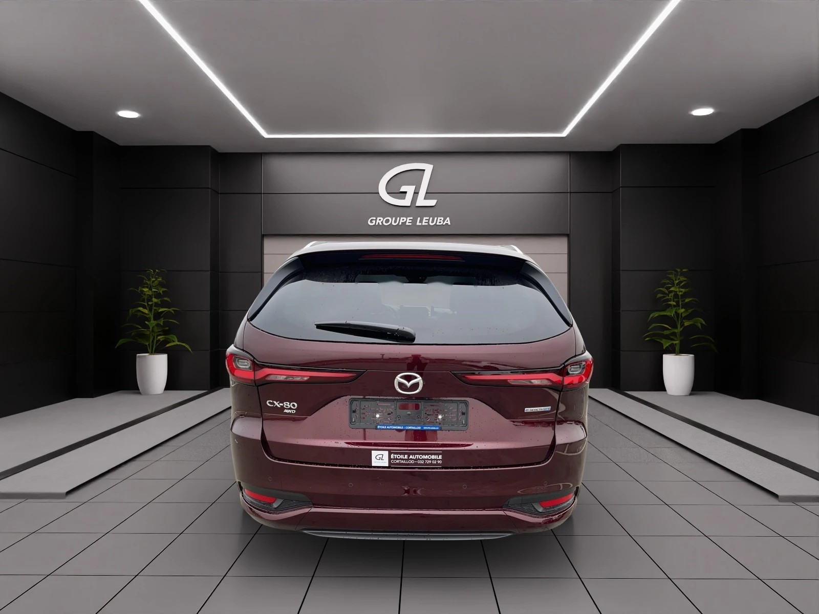 Image MAZDA CX-80 CX-80 e-Skyactiv PHEV 327 AWD Homura Plus