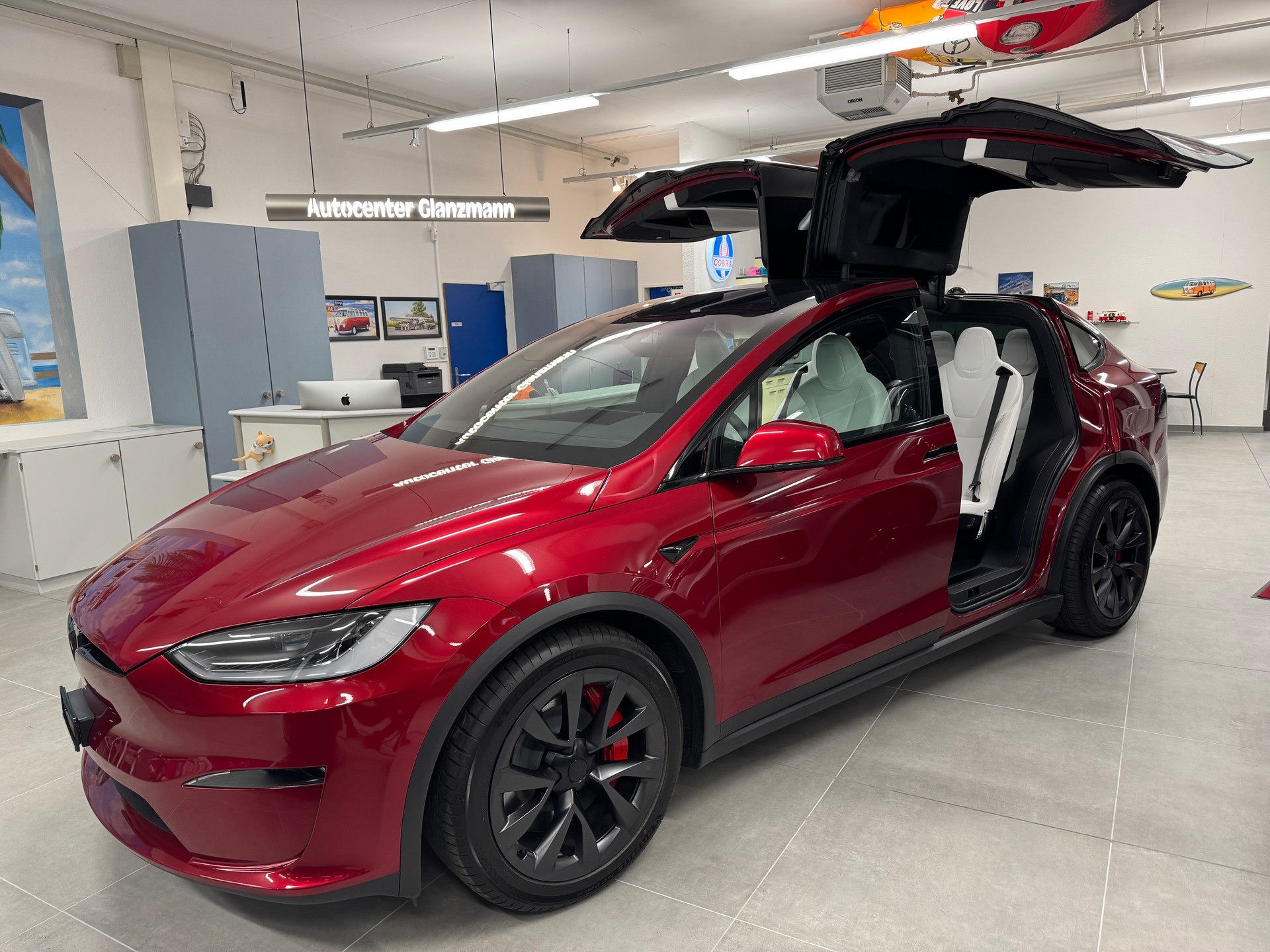 TESLA Model X 100kWh Plaid 12 *1267PS* CH-Auslieferung AHK 6Pl