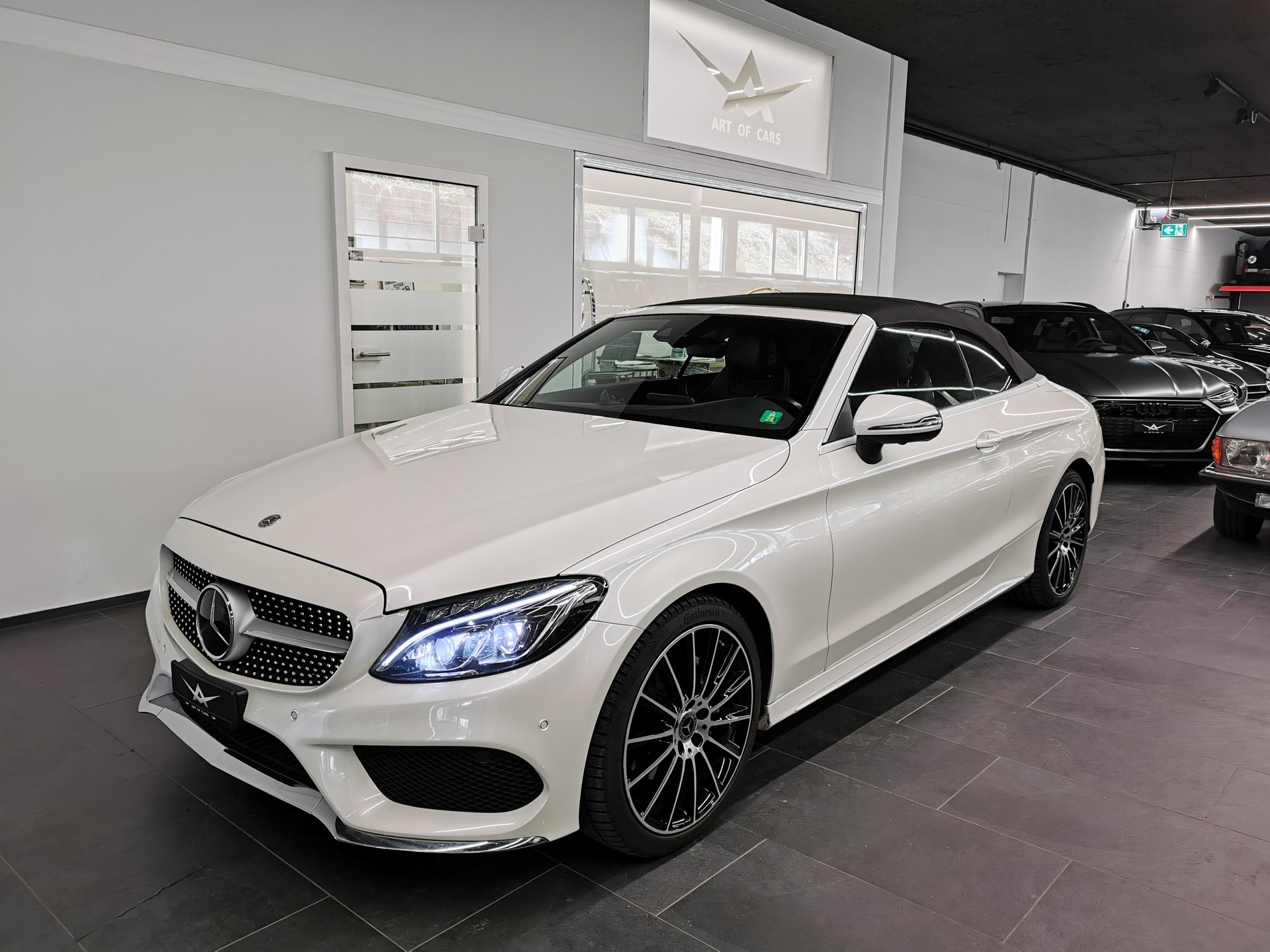MERCEDES-BENZ C 200 Cabriolet AMG Line 4Matic 9G-Tronic DISTRONIC, BURMESTER, AIRSCARFE, ALCANTARA, SPORTABGASANLAGE-image-10