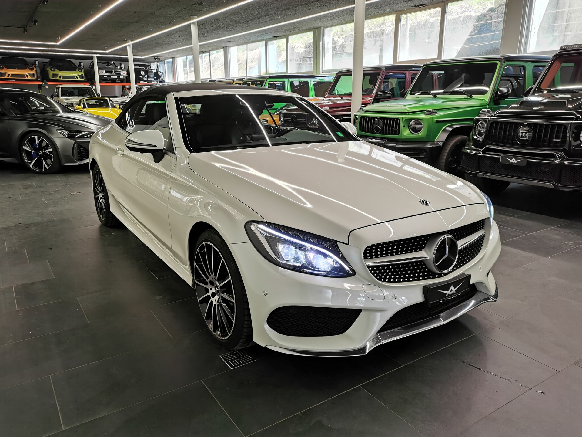 MERCEDES-BENZ C 200 Cabriolet AMG Line 4Matic 9G-Tronic DISTRONIC, BURMESTER, AIRSCARFE, ALCANTARA, SPORTABGASANLAGE-image-8