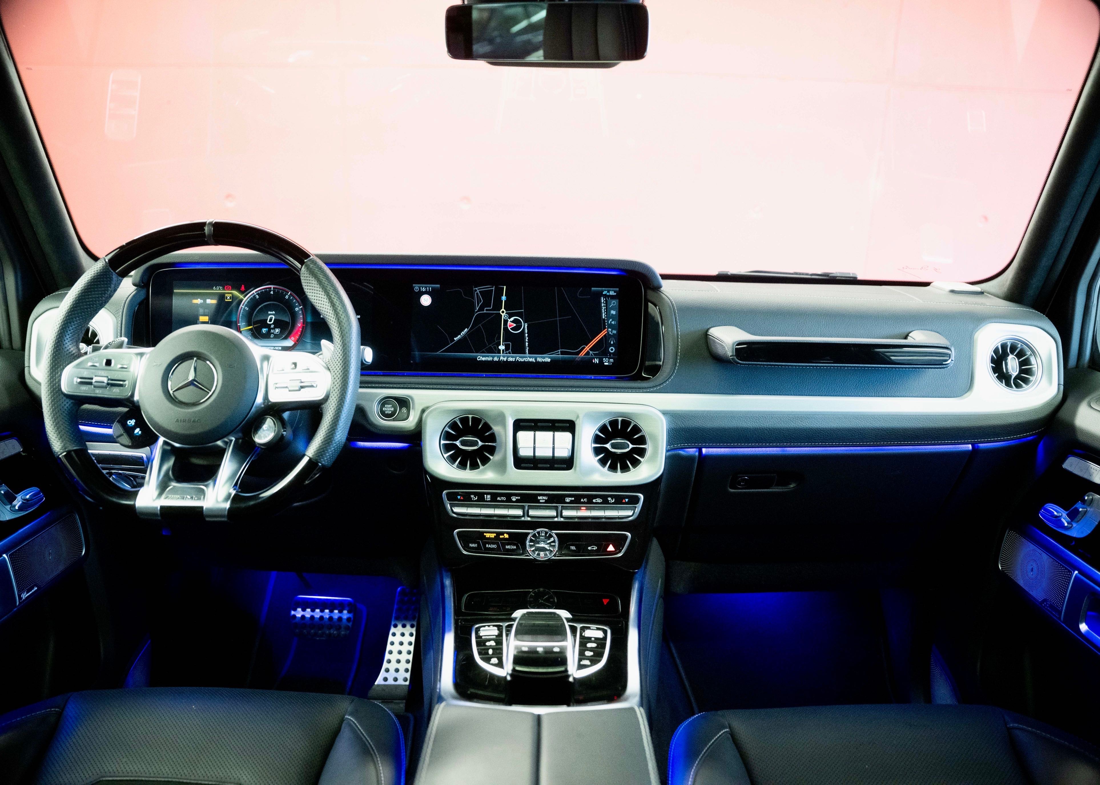 Image MERCEDES-BENZ G-63-AMG G 63 AMG Speedshift Plus G-Tronic (Polar White, as new, low mileage)