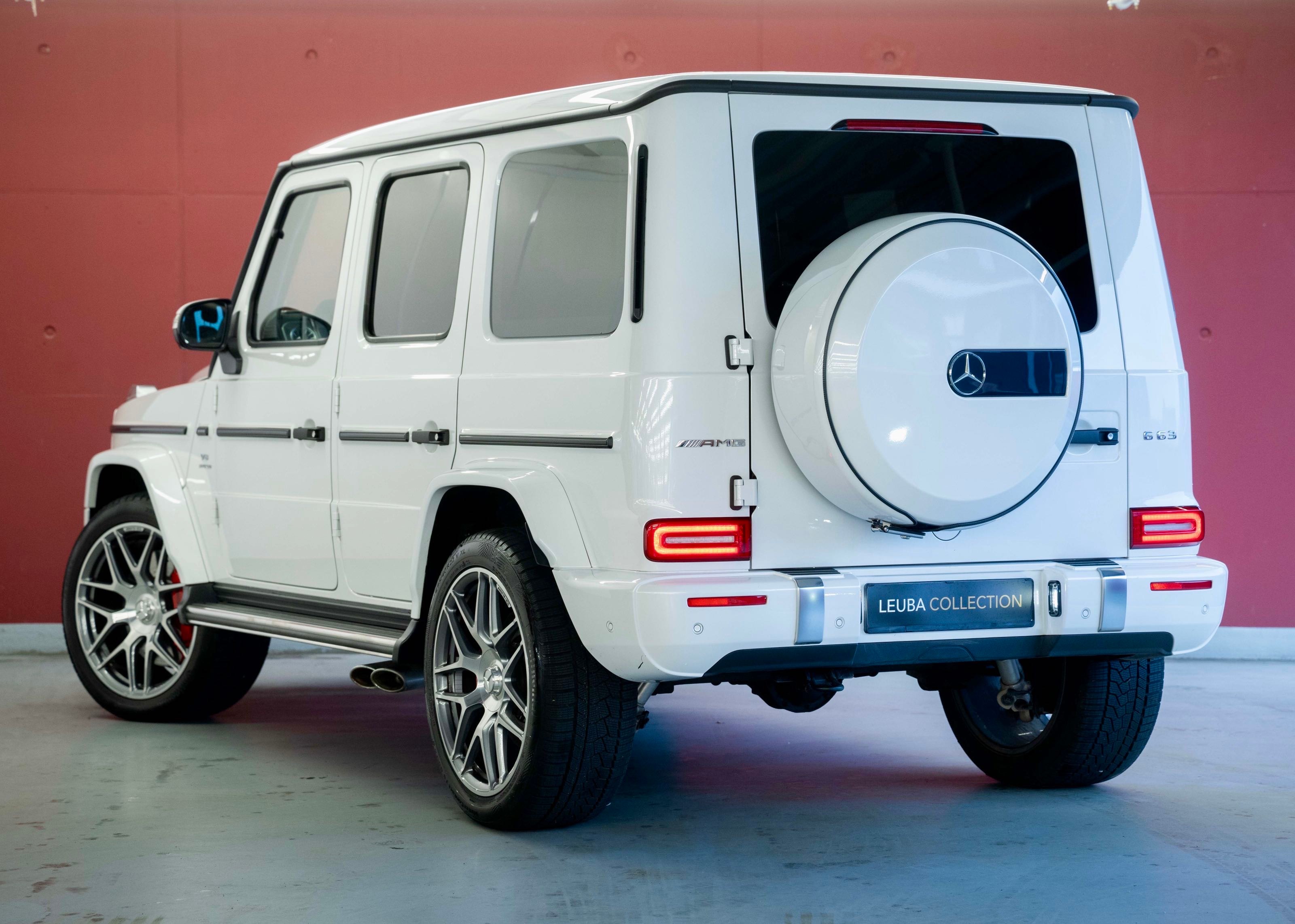 Image MERCEDES-BENZ G-63-AMG G 63 AMG Speedshift Plus G-Tronic (Polar White, as new, low mileage)
