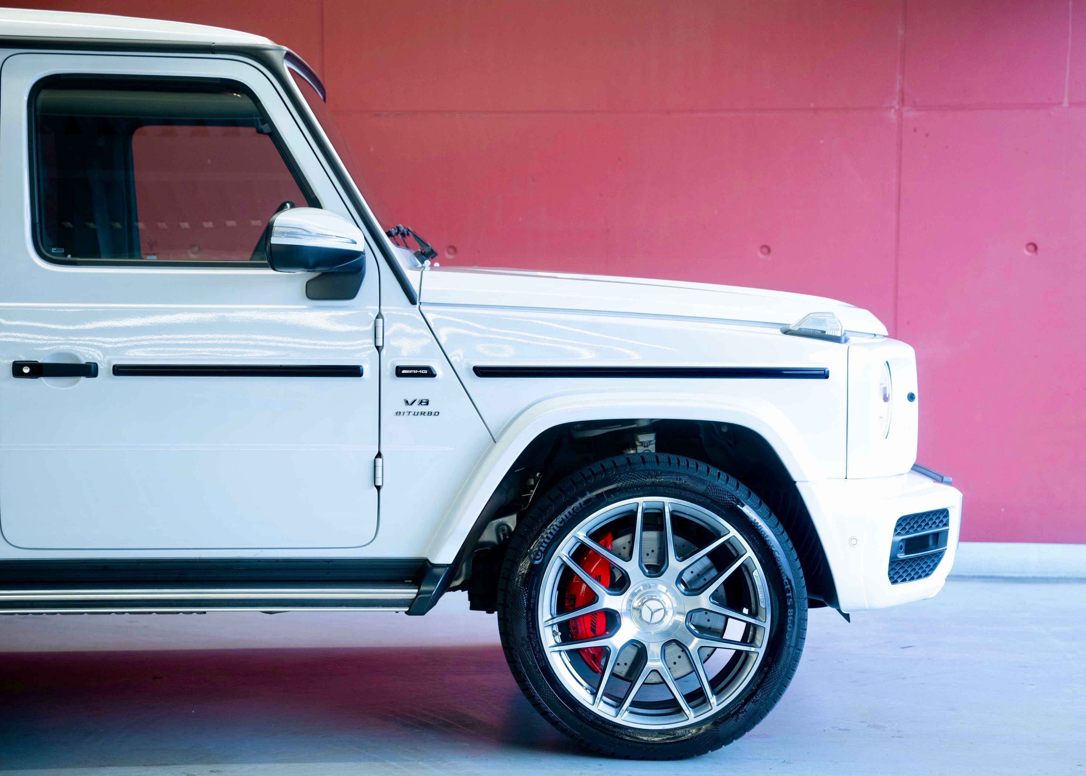 Image MERCEDES-BENZ G-63-AMG G 63 AMG Speedshift Plus G-Tronic (Polar White, as new, low mileage)