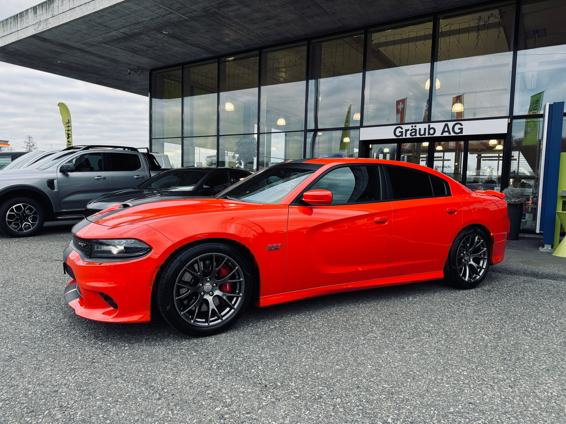 DODGE Charger 6.4 V8 SRT 392 HEMI 495PS ORANGE-image-5