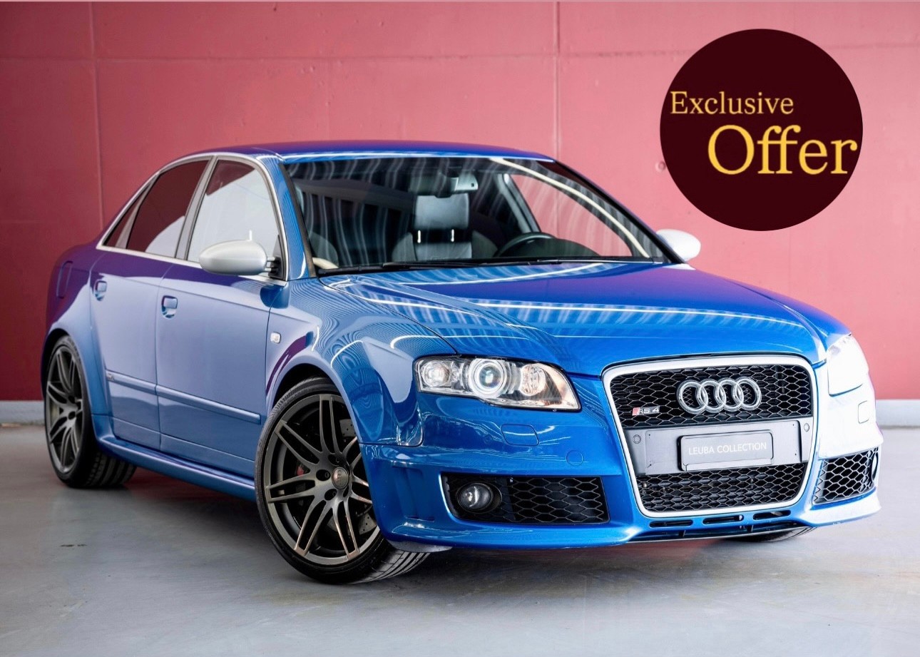 Photo AUDI RS4 RS4 4.2 V8 Quattro Limousine Sprint Blue