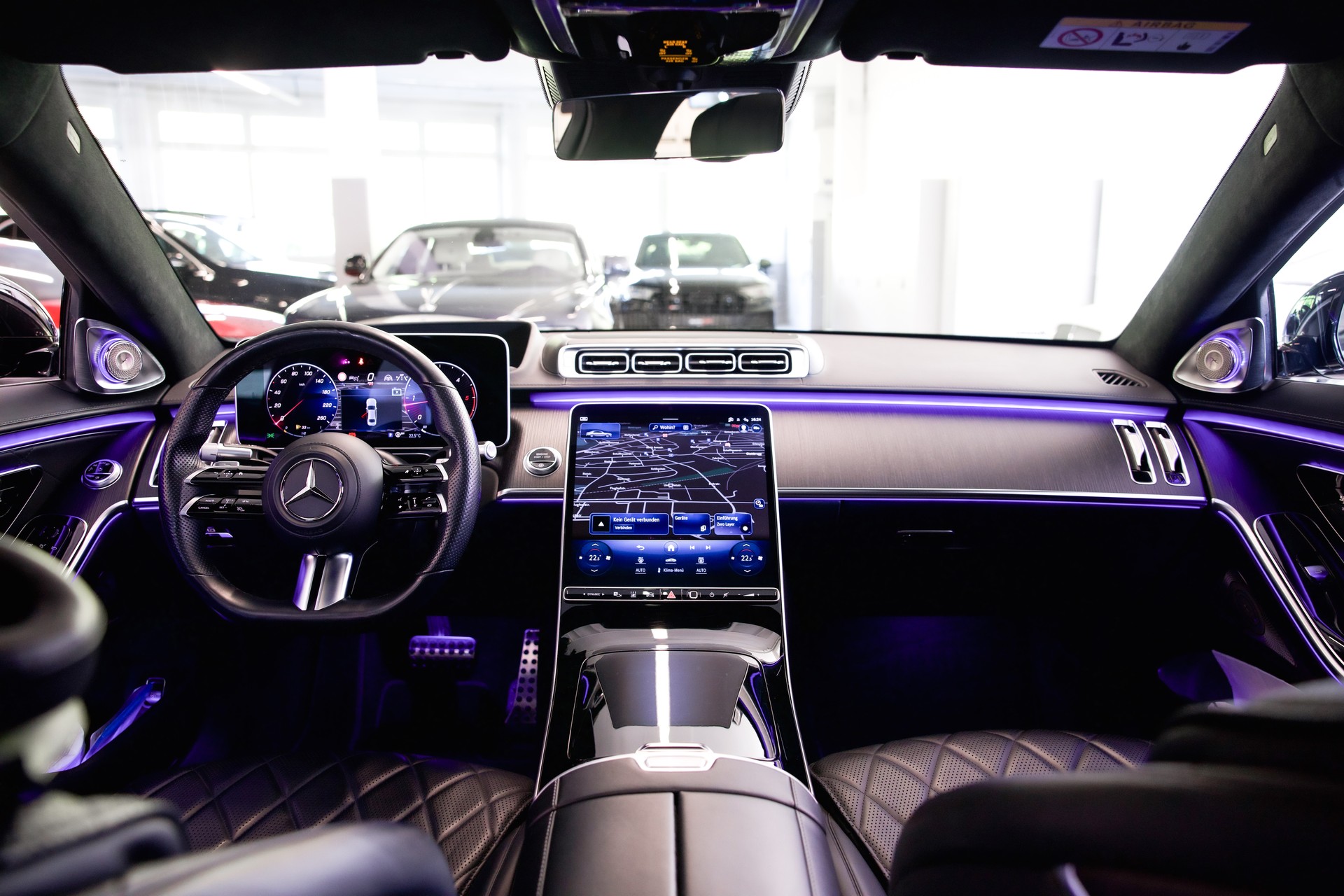 MERCEDES-BENZ S 400 d L AMG Line 9G-Tronic *CH-Fahrzeug* Vollausstattung-image-12