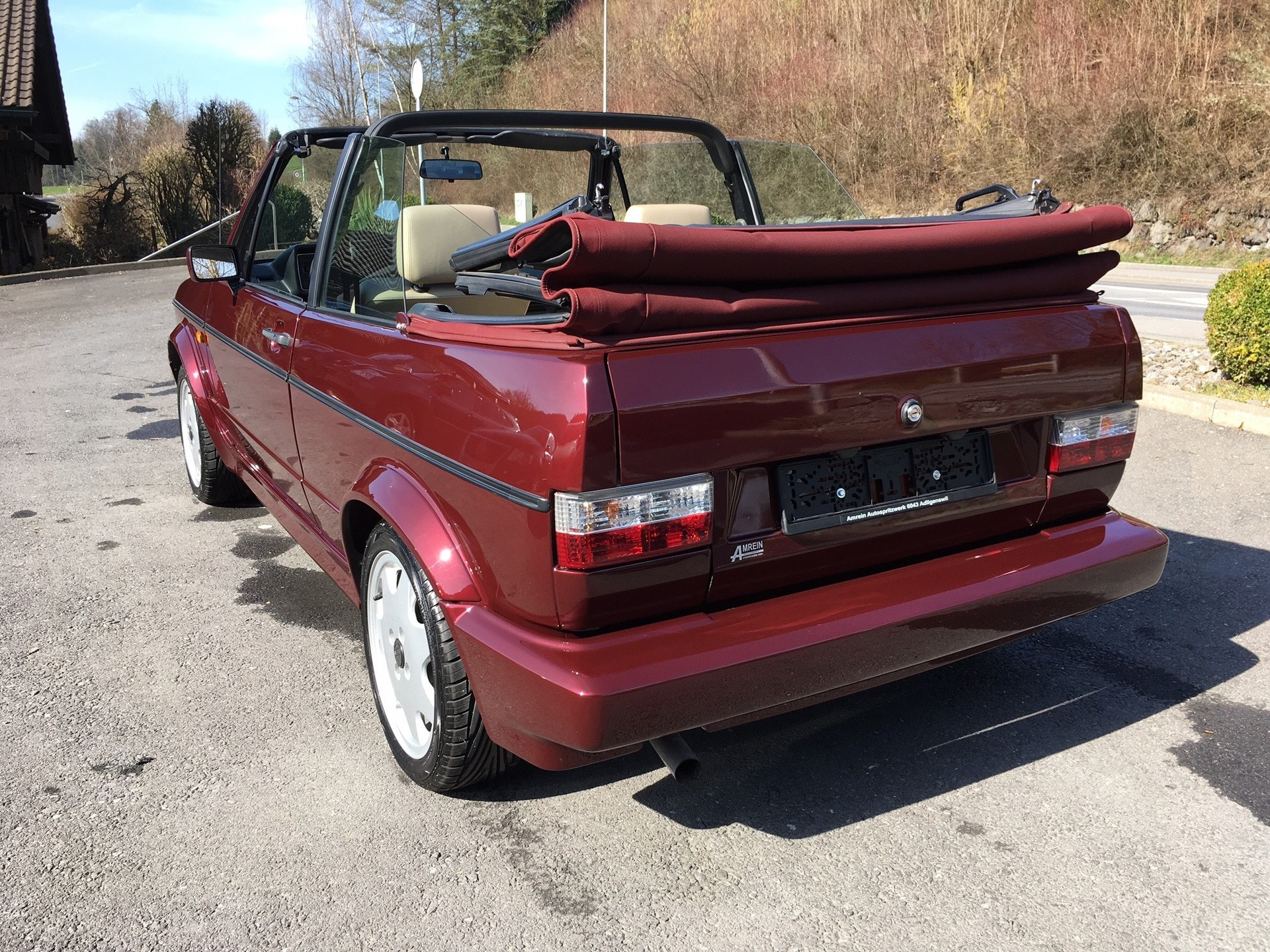 VW Golf Cabriolet 1800 Classic-Line Leder-image-2