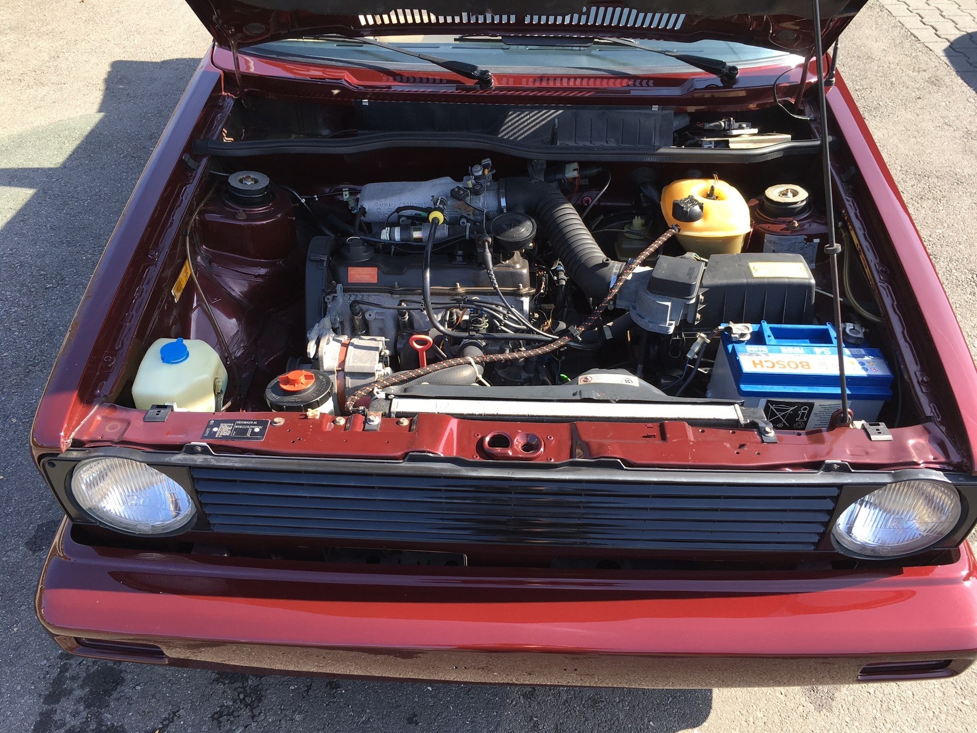 VW Golf Cabriolet 1800 Classic-Line Leder-image-6