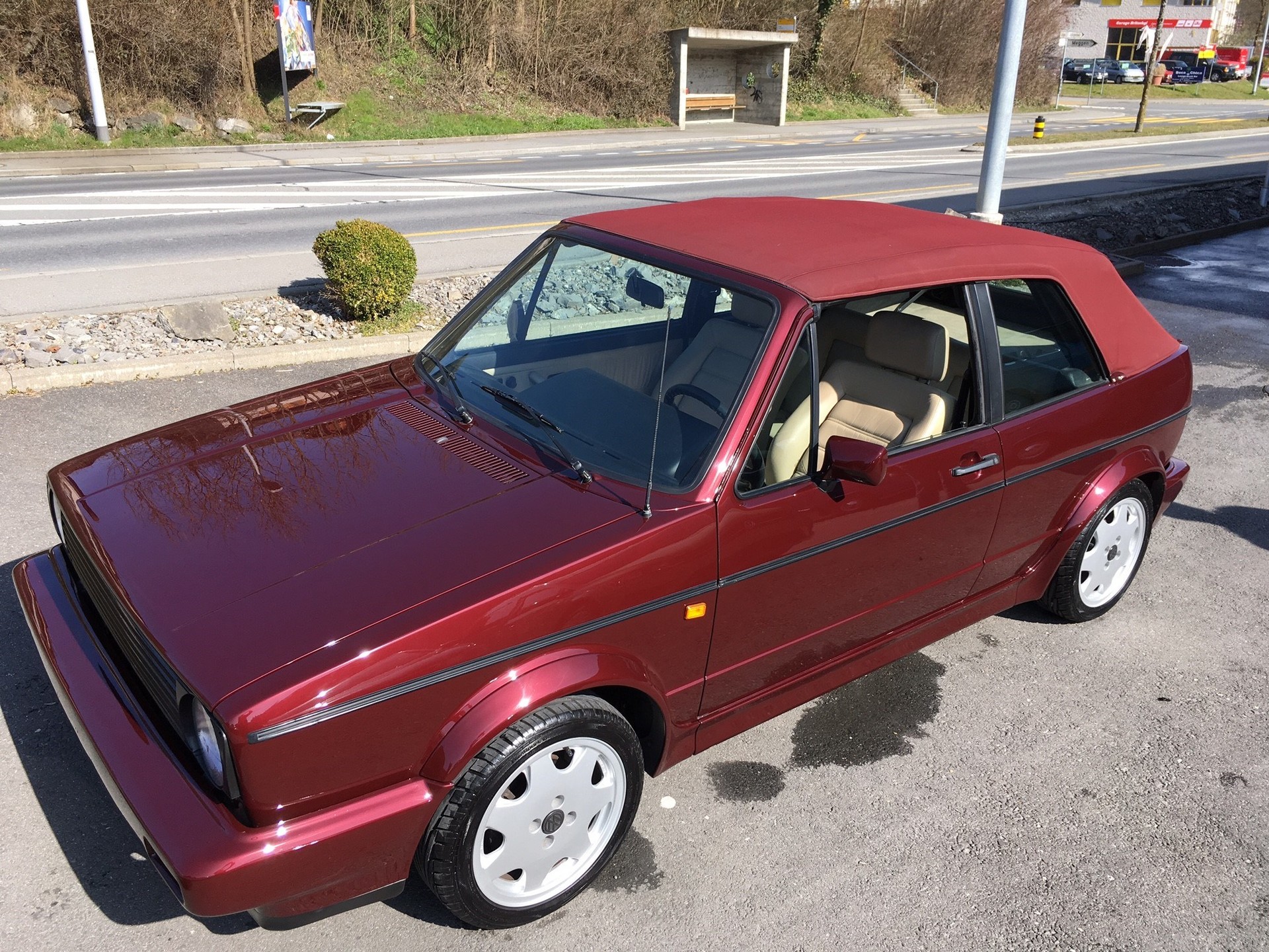 VW Golf Cabriolet 1800 Classic-Line Leder-image-1