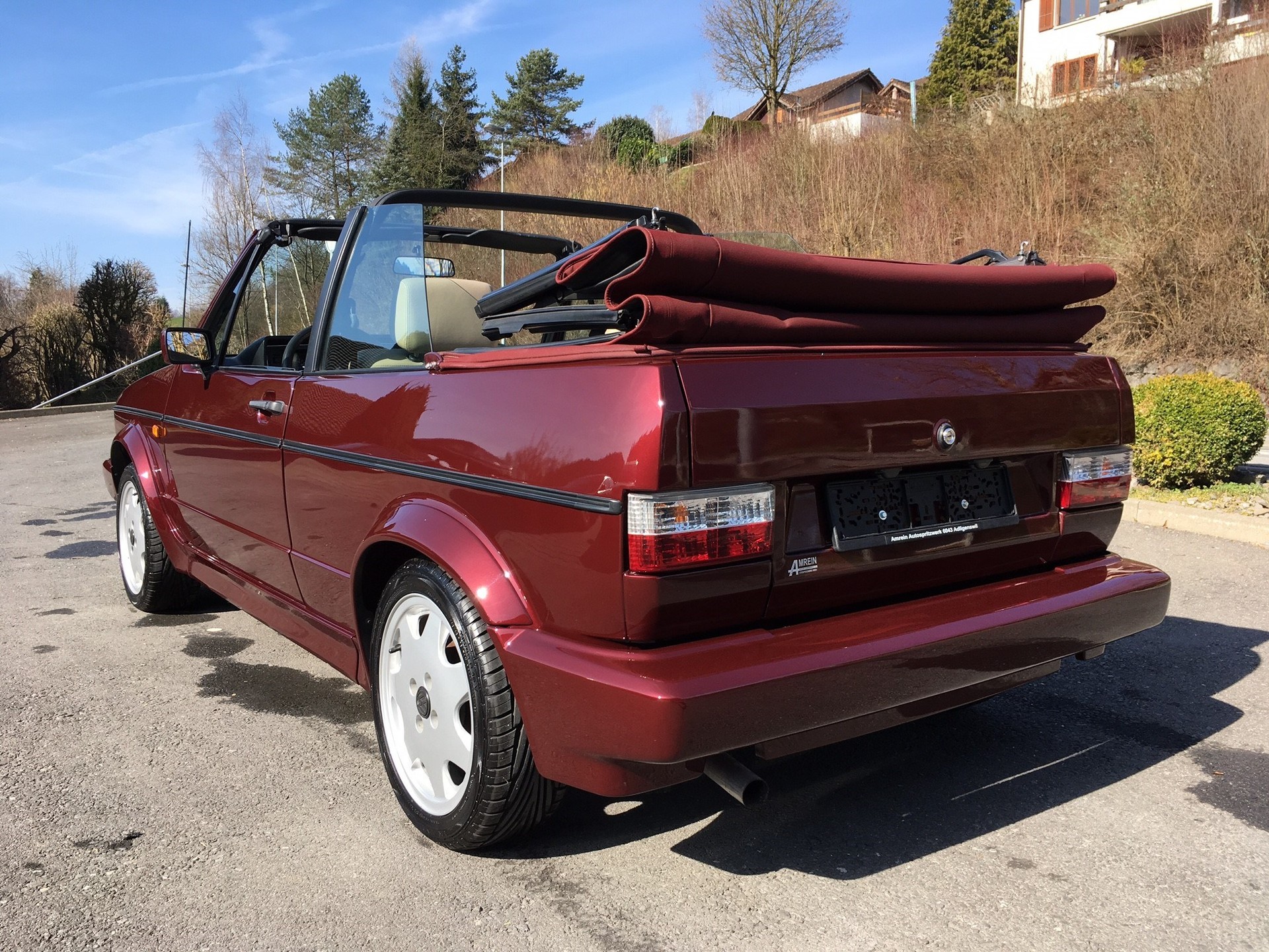 VW Golf Cabriolet 1800 Classic-Line Leder-image-5