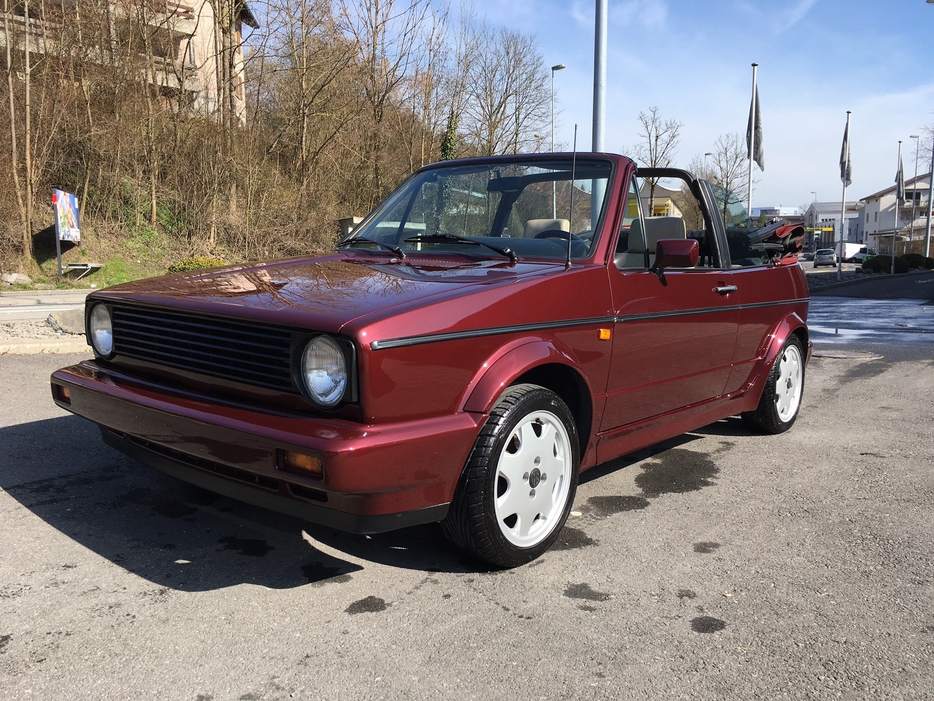 VW Golf Cabriolet 1800 Classic-Line Leder-image-0